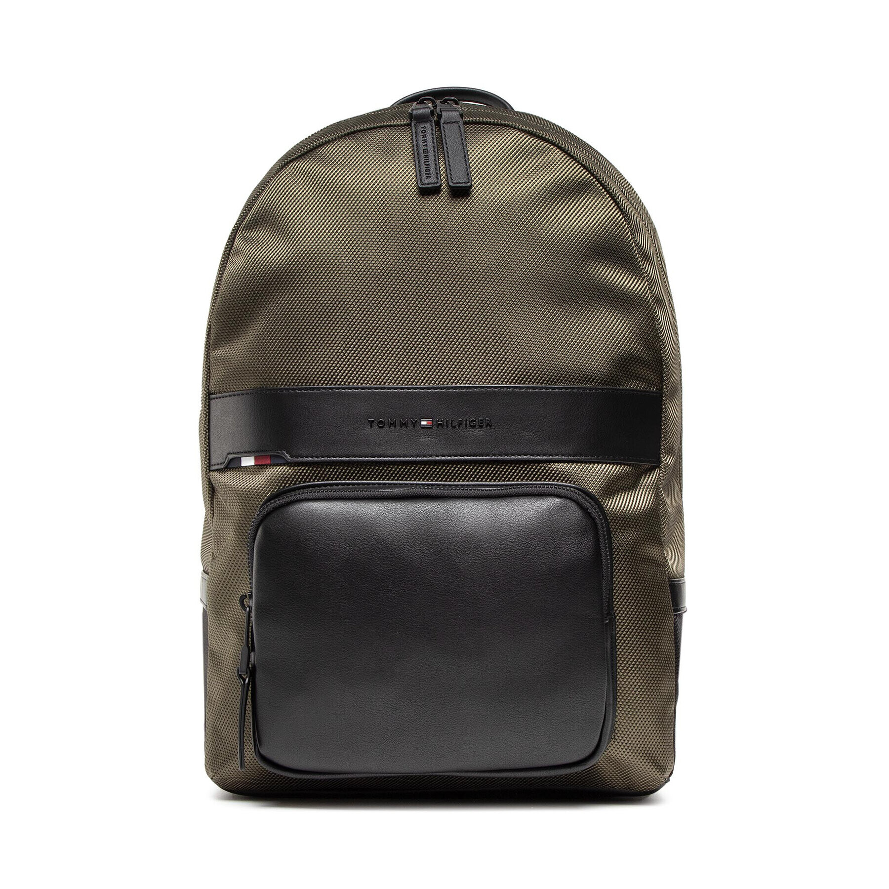 Tommy Hilfiger Rucsac 1985 Backpack AM0AM10271 Kaki - Pled.ro