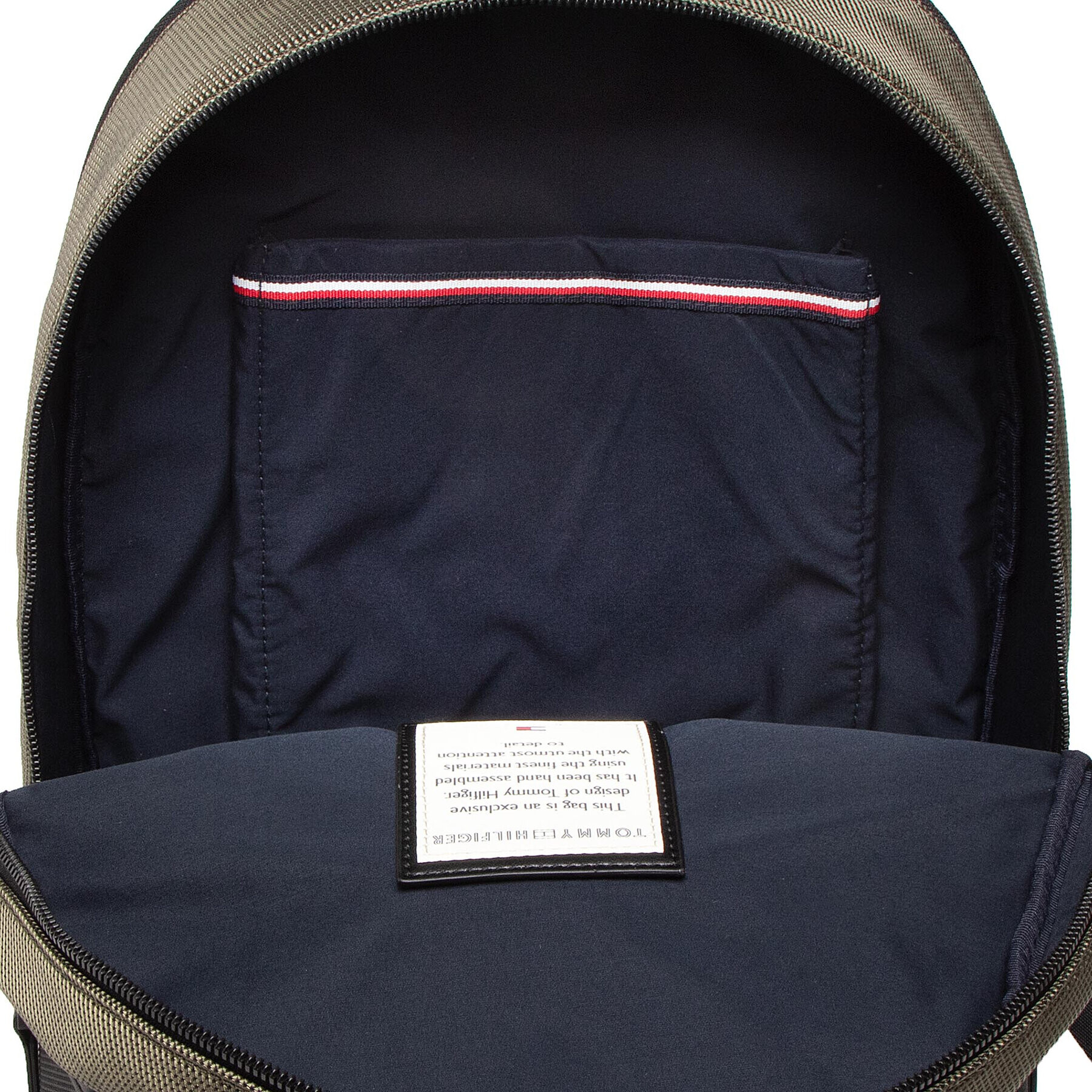 Tommy Hilfiger Rucsac 1985 Backpack AM0AM10271 Kaki - Pled.ro