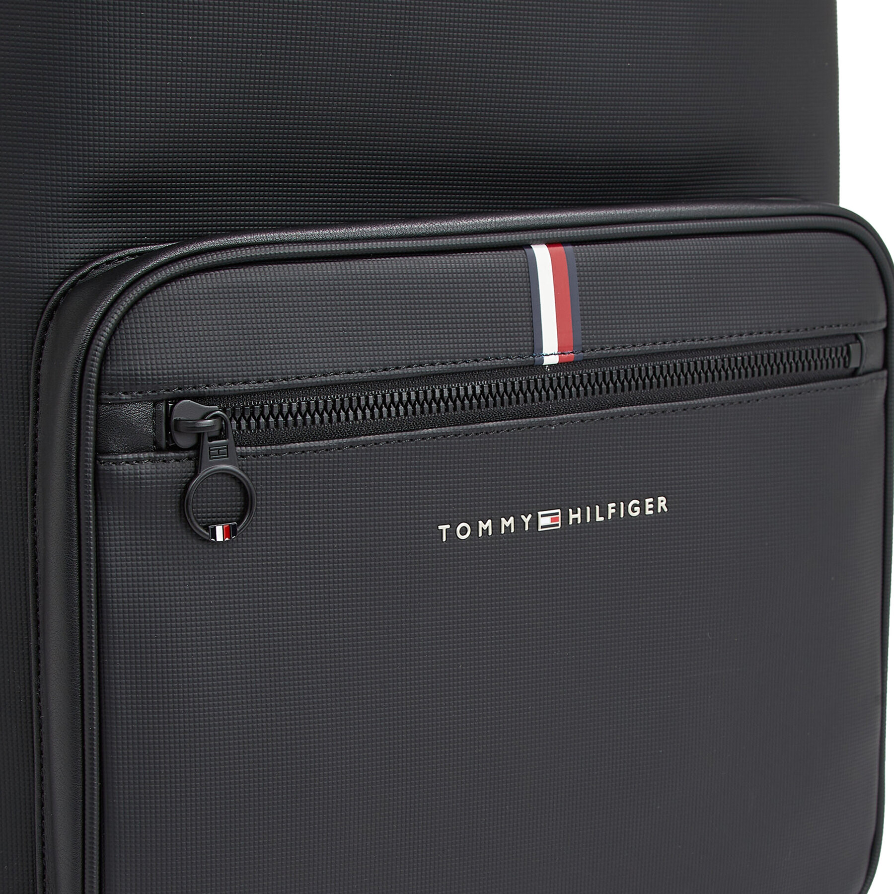 Tommy Hilfiger Rucsac Essnetial Pique AM0AM11543 Negru - Pled.ro