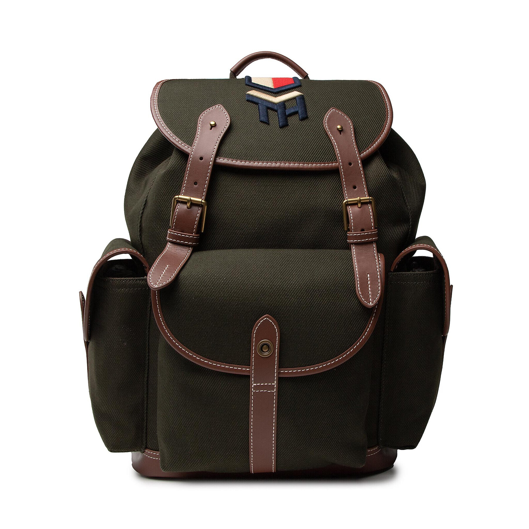 Tommy Hilfiger Rucsac Highlight Eco Canvas Backpack AM0AM07220 Verde - Pled.ro