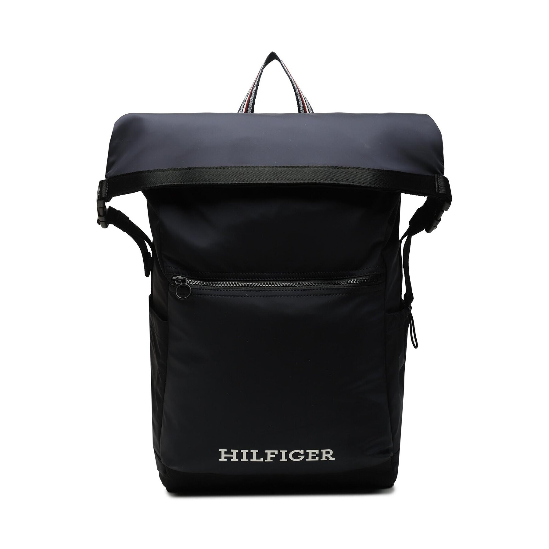 Tommy Hilfiger Rucsac Hilfiger Roll Top Backpack AM0AM11380 Bleumarin - Pled.ro