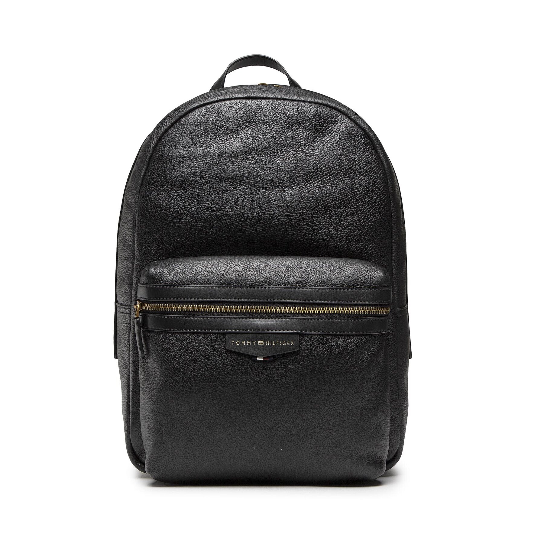 Tommy Hilfiger Rucsac Premium Leather Backpack AM0AM10280 Negru - Pled.ro