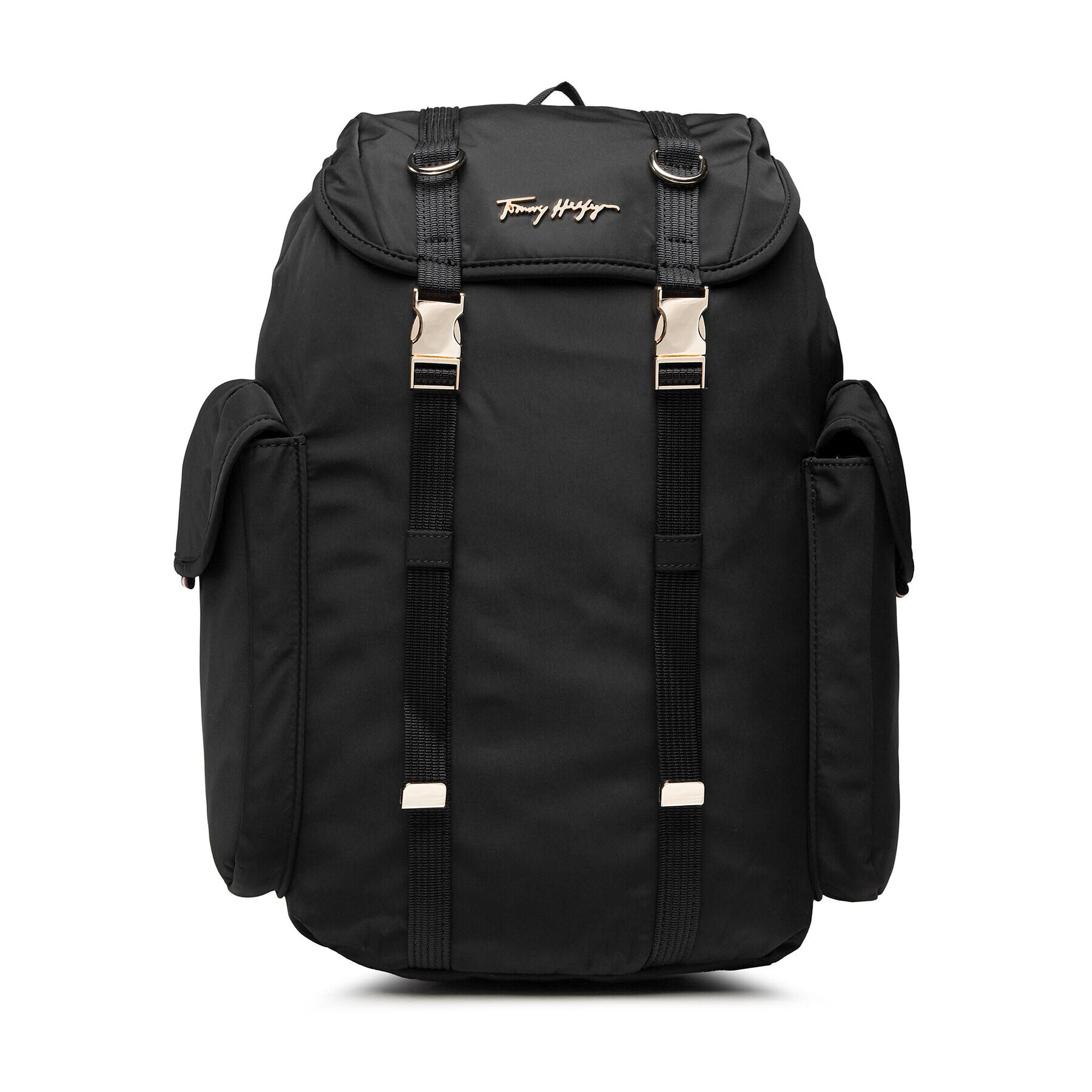 Tommy Hilfiger Rucsac Relaxed Tommy Backpack AW0AW10480 Negru - Pled.ro