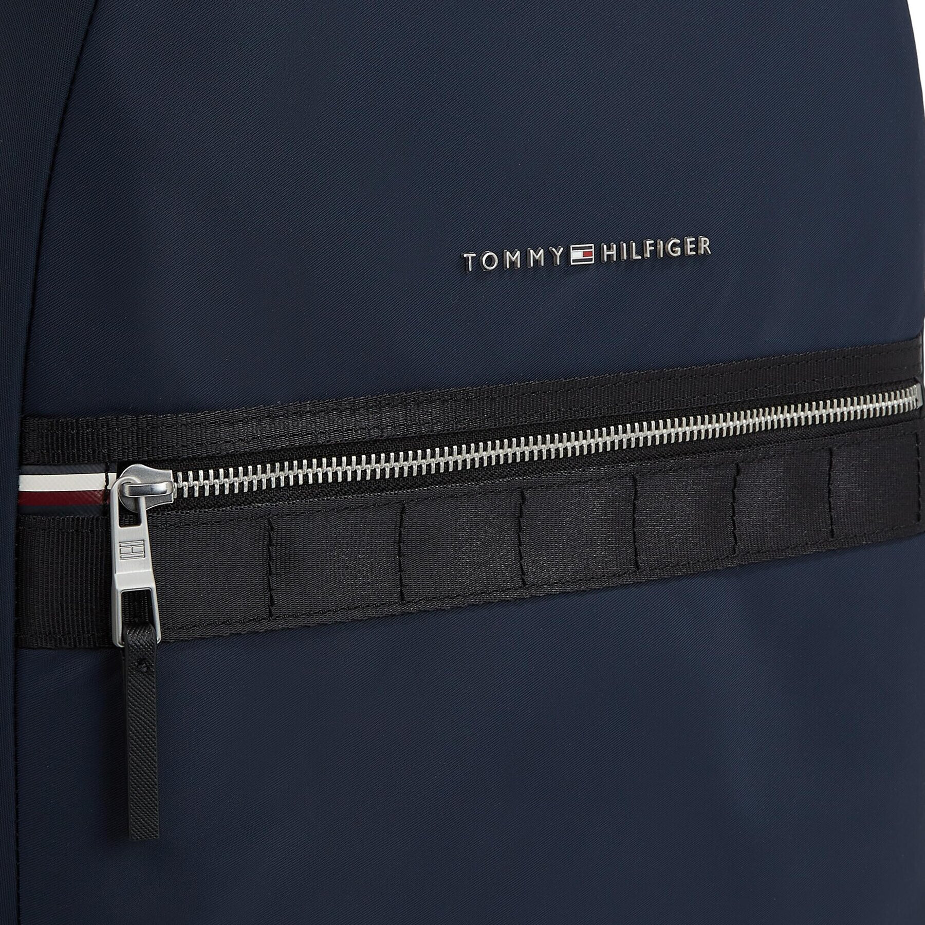 Tommy Hilfiger Rucsac Th Elevated Nylon Backpack AM0AM11573 Bleumarin - Pled.ro