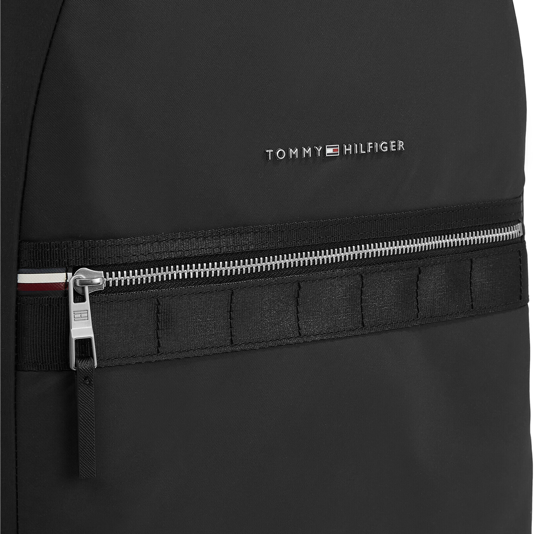 Tommy Hilfiger Rucsac Th Elevated Nylon Backpack AM0AM11573 Negru - Pled.ro