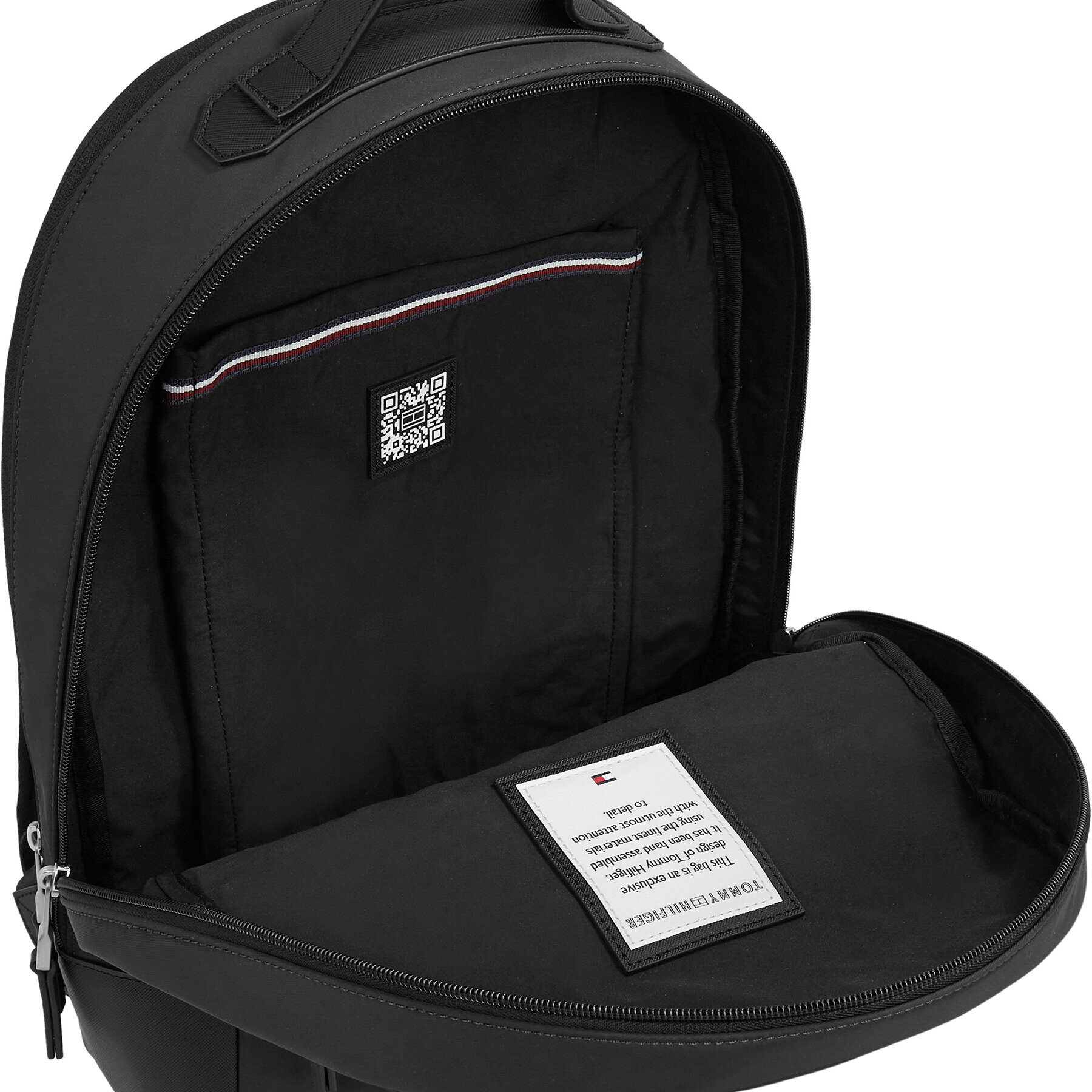 Tommy Hilfiger Rucsac Th Elevated Nylon Backpack AM0AM11573 Negru - Pled.ro