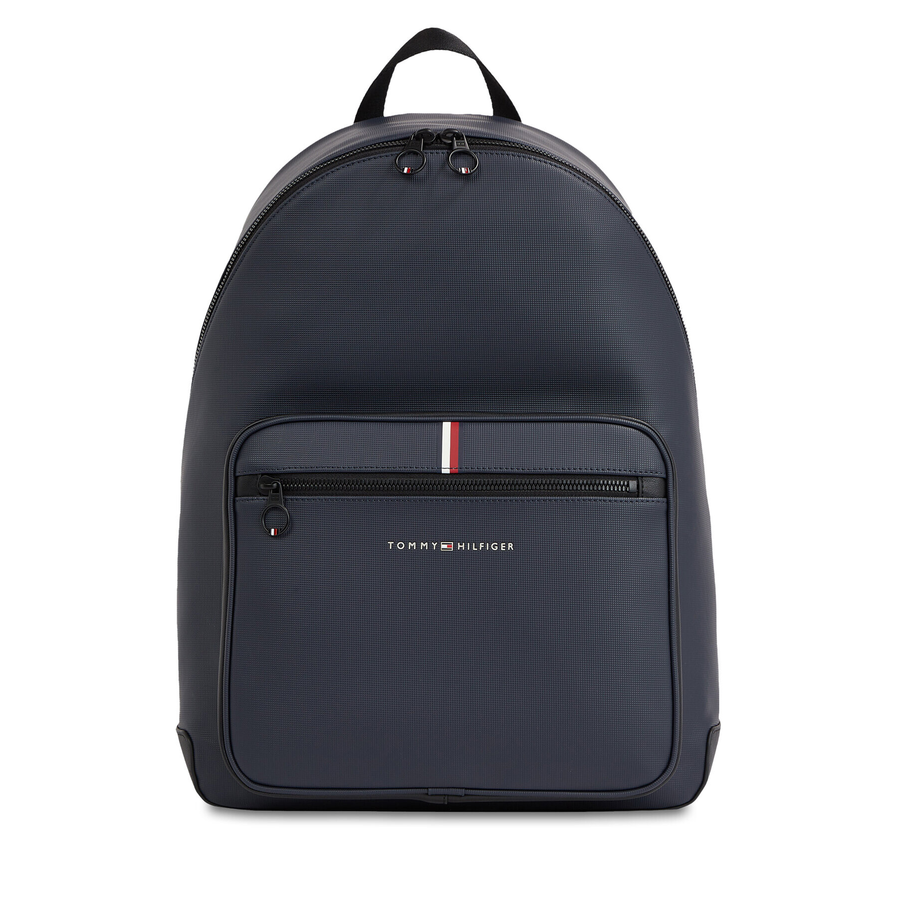 Tommy Hilfiger Rucsac Th Essential Pique Backpack AM0AM11543 Bleumarin - Pled.ro