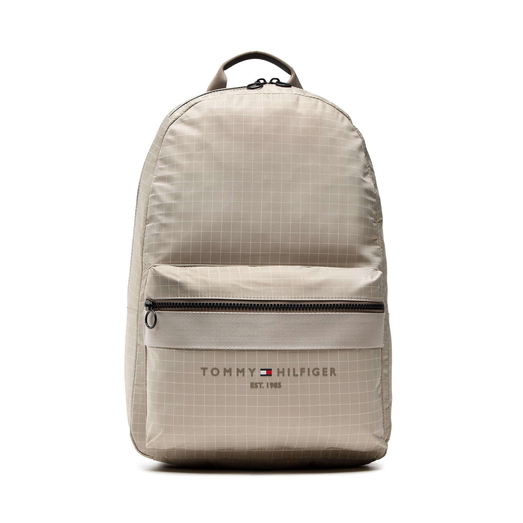 Tommy Hilfiger Rucsac Th Established Backpack AM0AM08678 Bej - Pled.ro