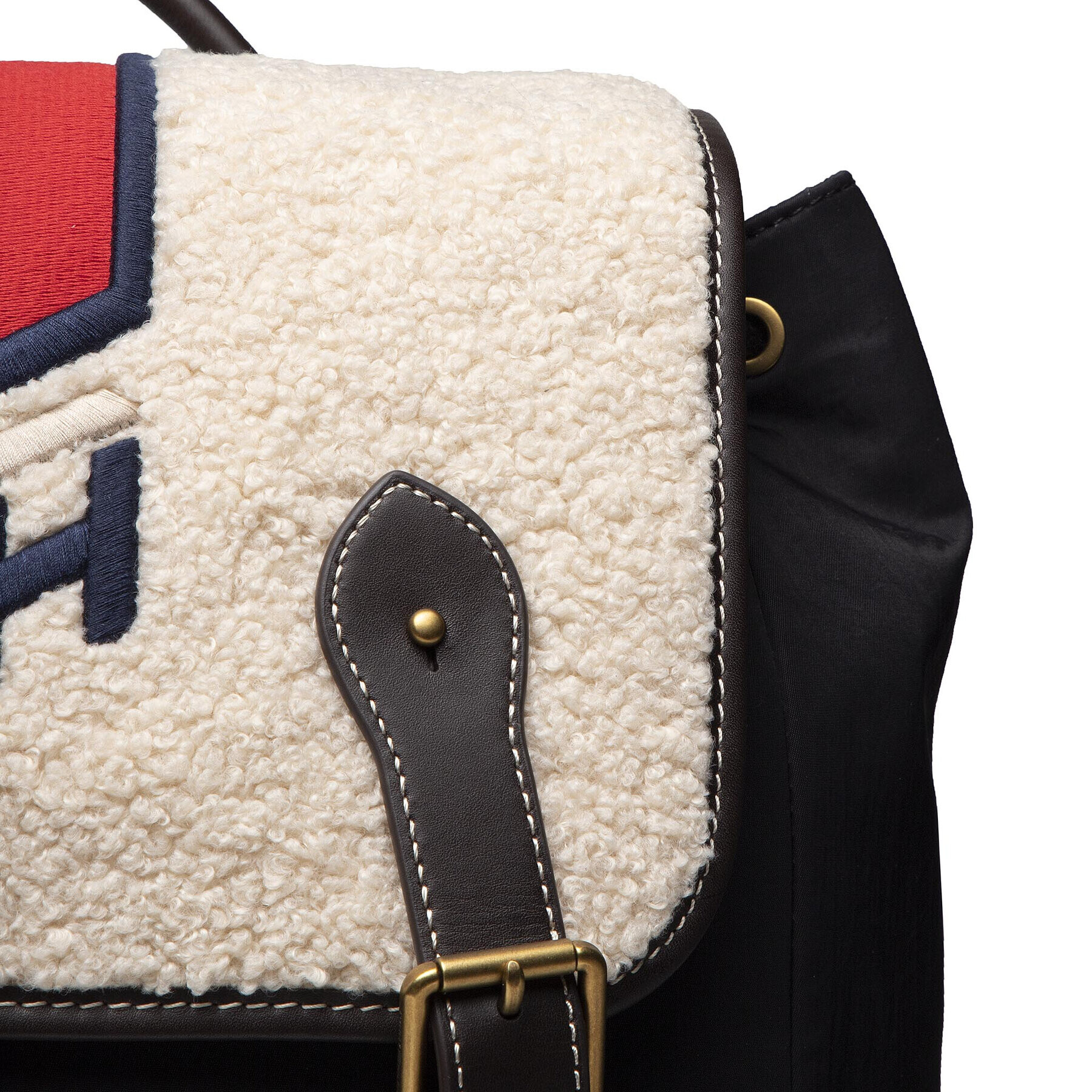 Tommy Hilfiger Rucsac Th Highlight Flap Backpack AM0AM08011 Bleumarin - Pled.ro