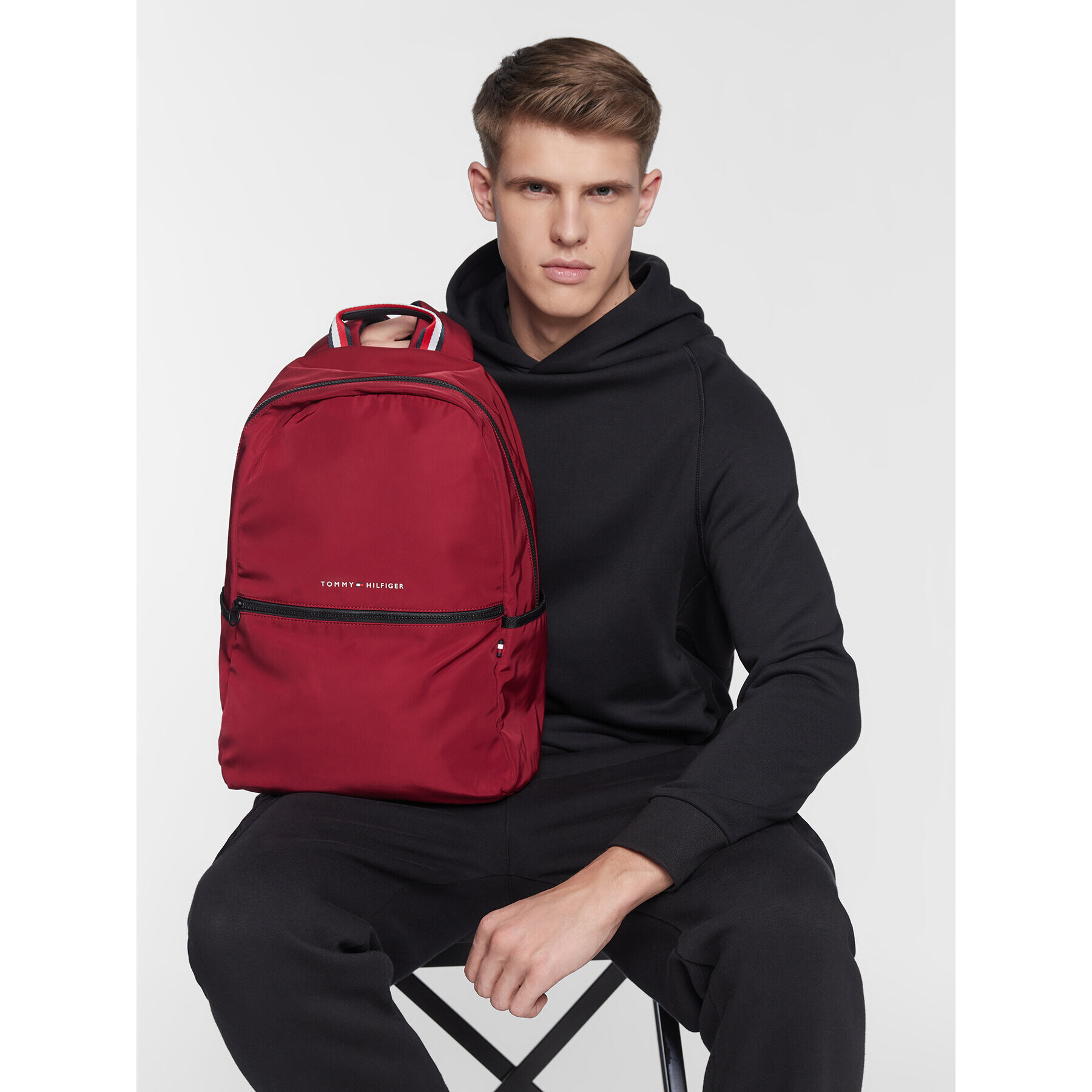 Tommy Hilfiger Rucsac Th Horizon Backpack AM0AM10547 Vișiniu - Pled.ro