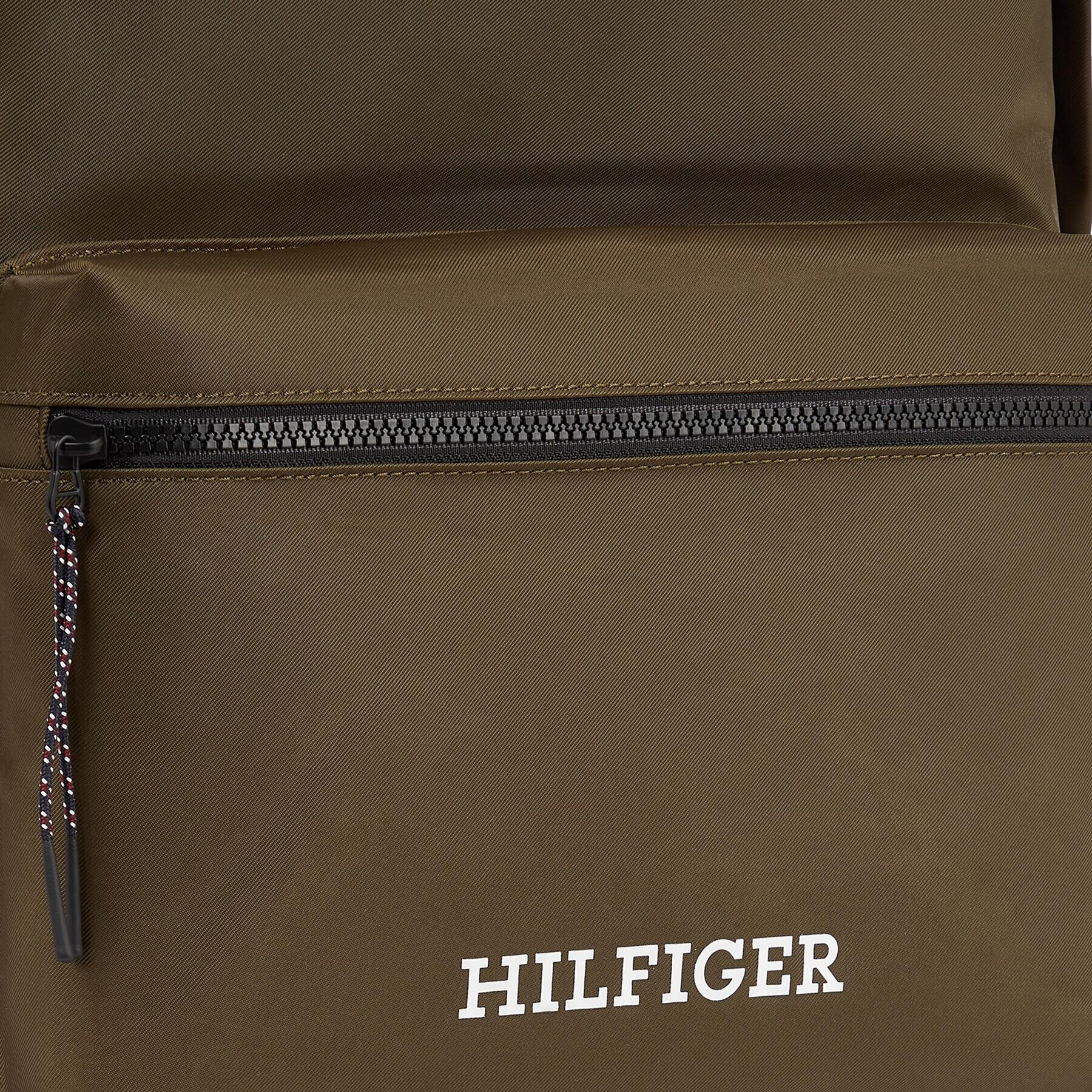 Tommy Hilfiger Rucsac Th Monotype Dome Backpack AM0AM12112 Verde - Pled.ro