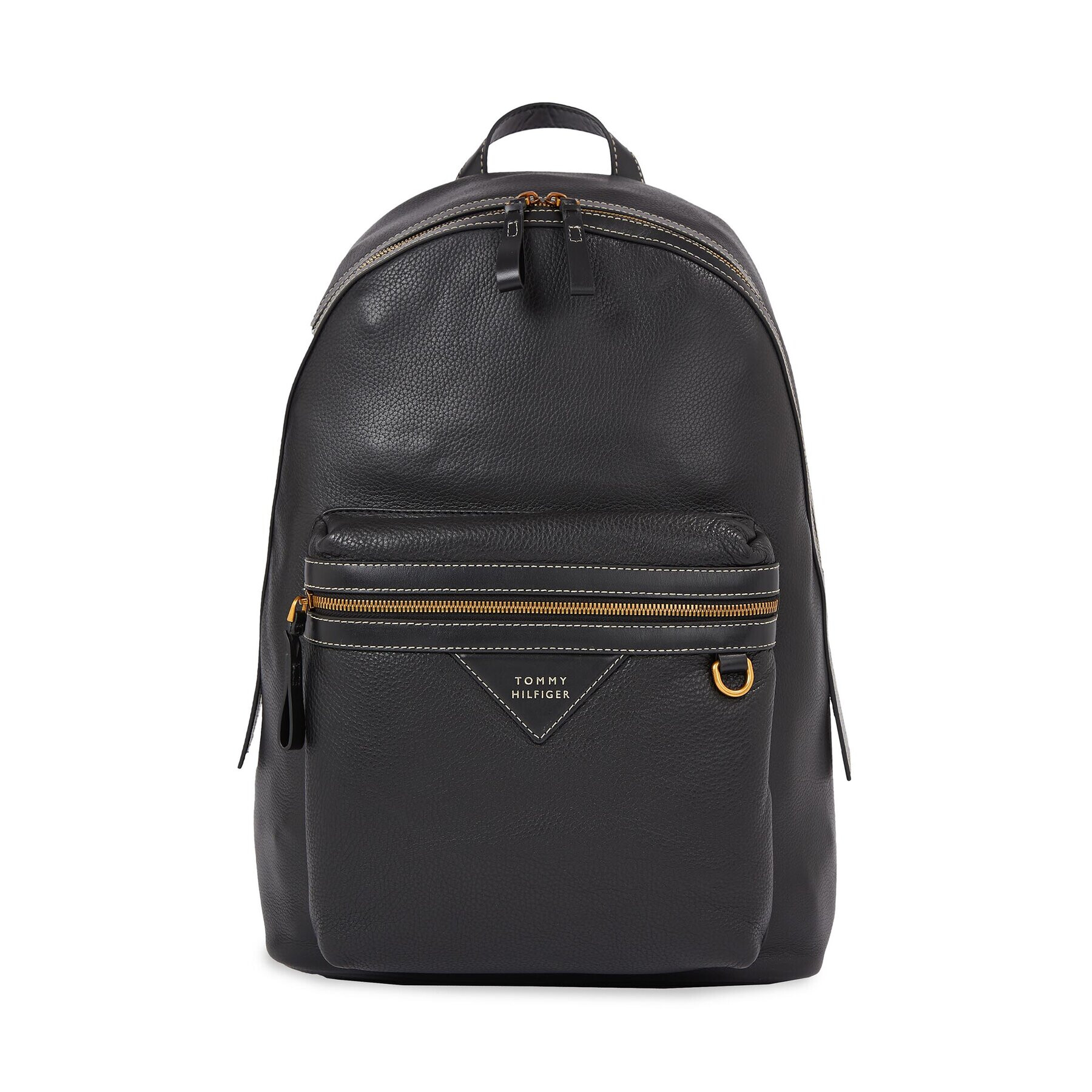 Tommy Hilfiger Rucsac Th Premium Leather Backpack AM0AM11564 Negru - Pled.ro