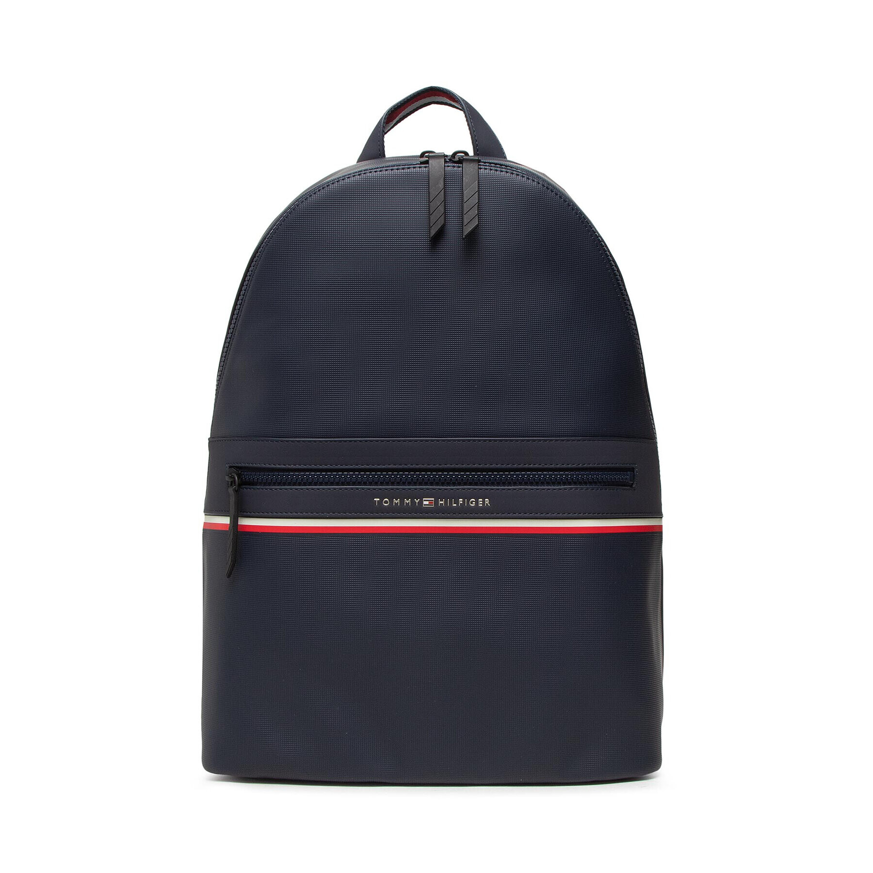 Tommy Hilfiger Rucsac Th Stripe Backpack AM0AM10300 Bleumarin - Pled.ro