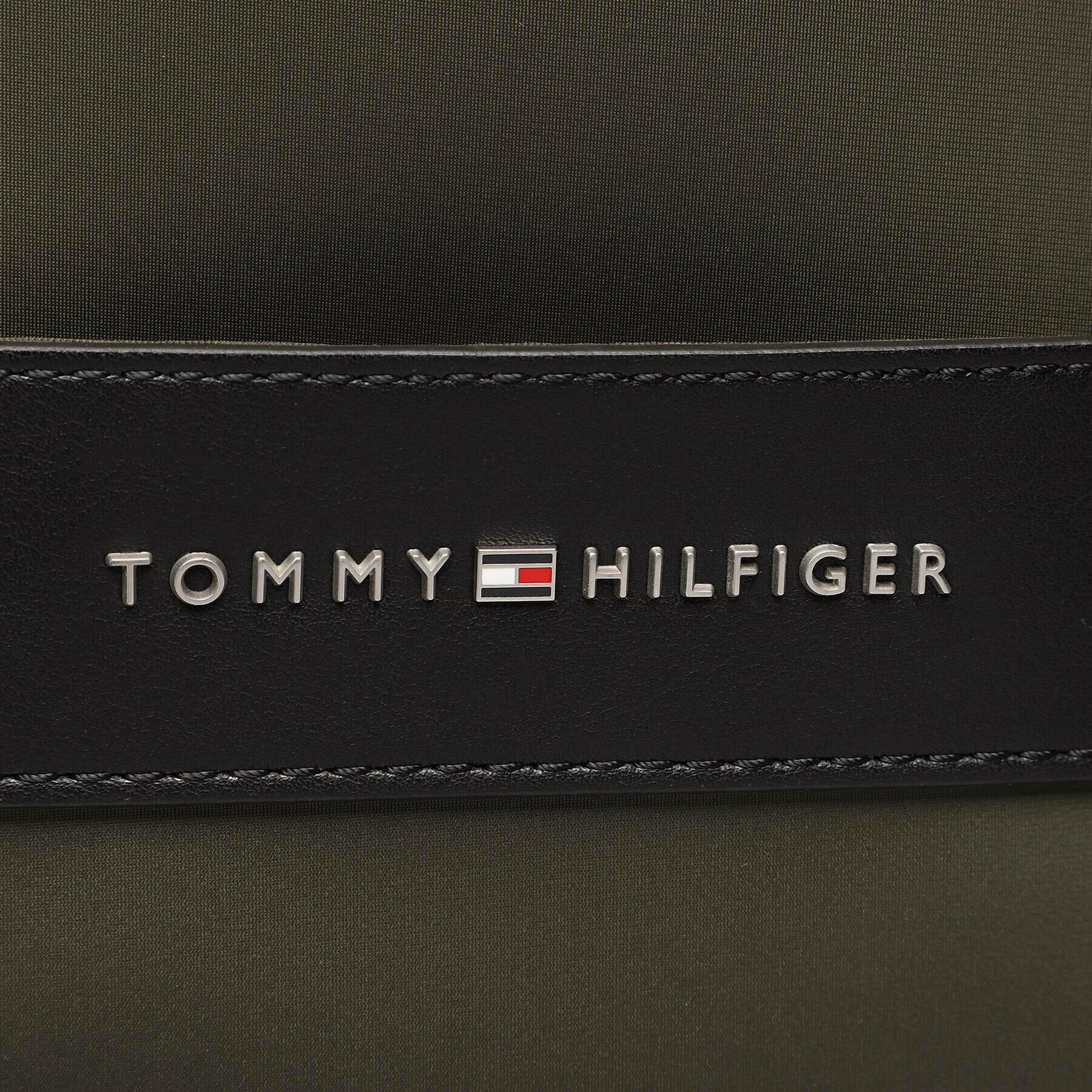 Tommy Hilfiger Rucsac Th Urban Nylon Backpack AM0AM10566 Verde - Pled.ro