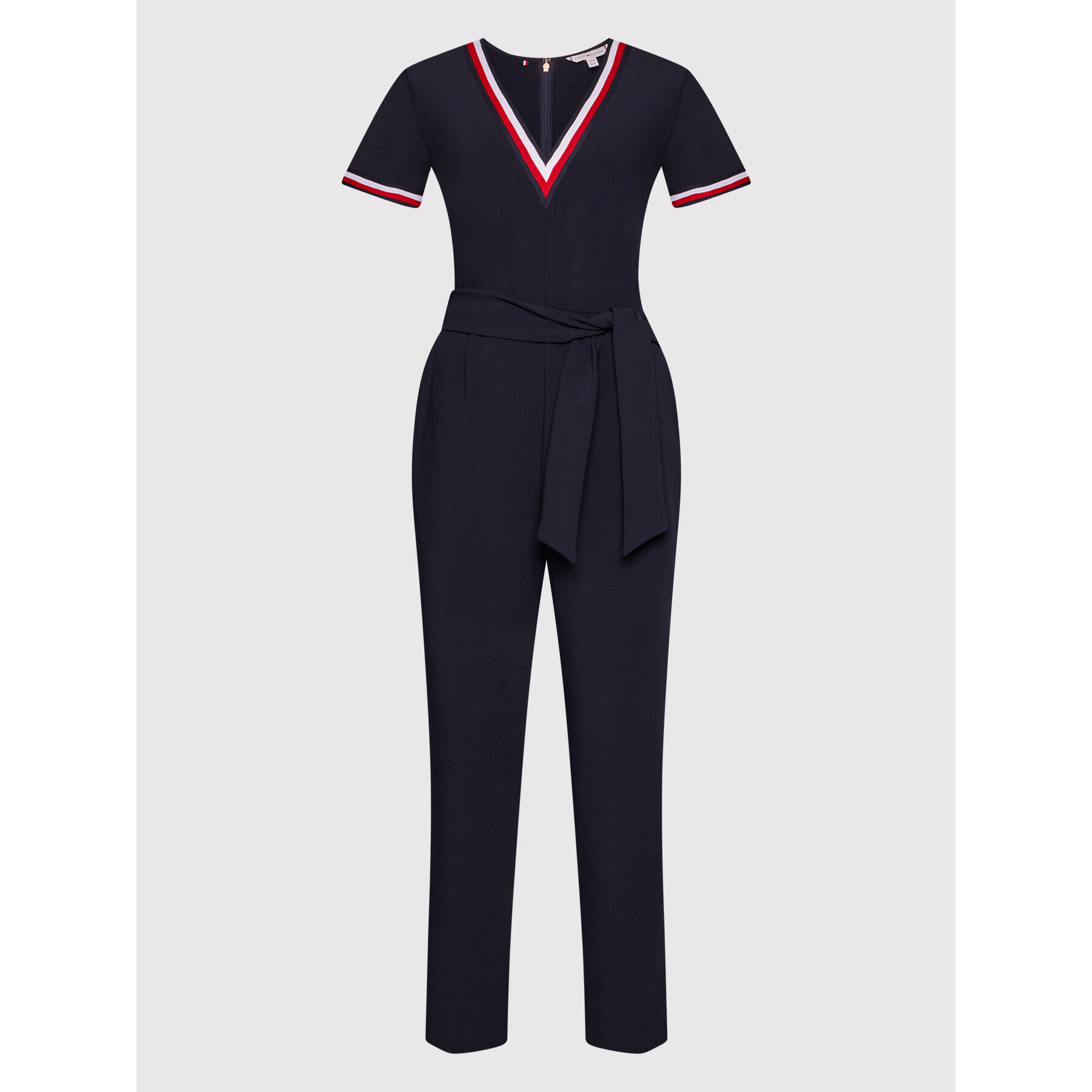 Tommy Hilfiger Salopetă Angela WW0WW32707 Bleumarin Regular Fit - Pled.ro