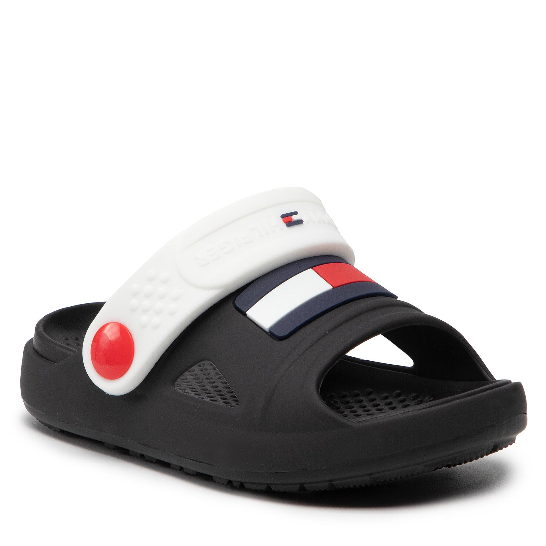 Tommy Hilfiger Sandale Comfy Sandal T1B2-32262-0083 M Negru - Pled.ro