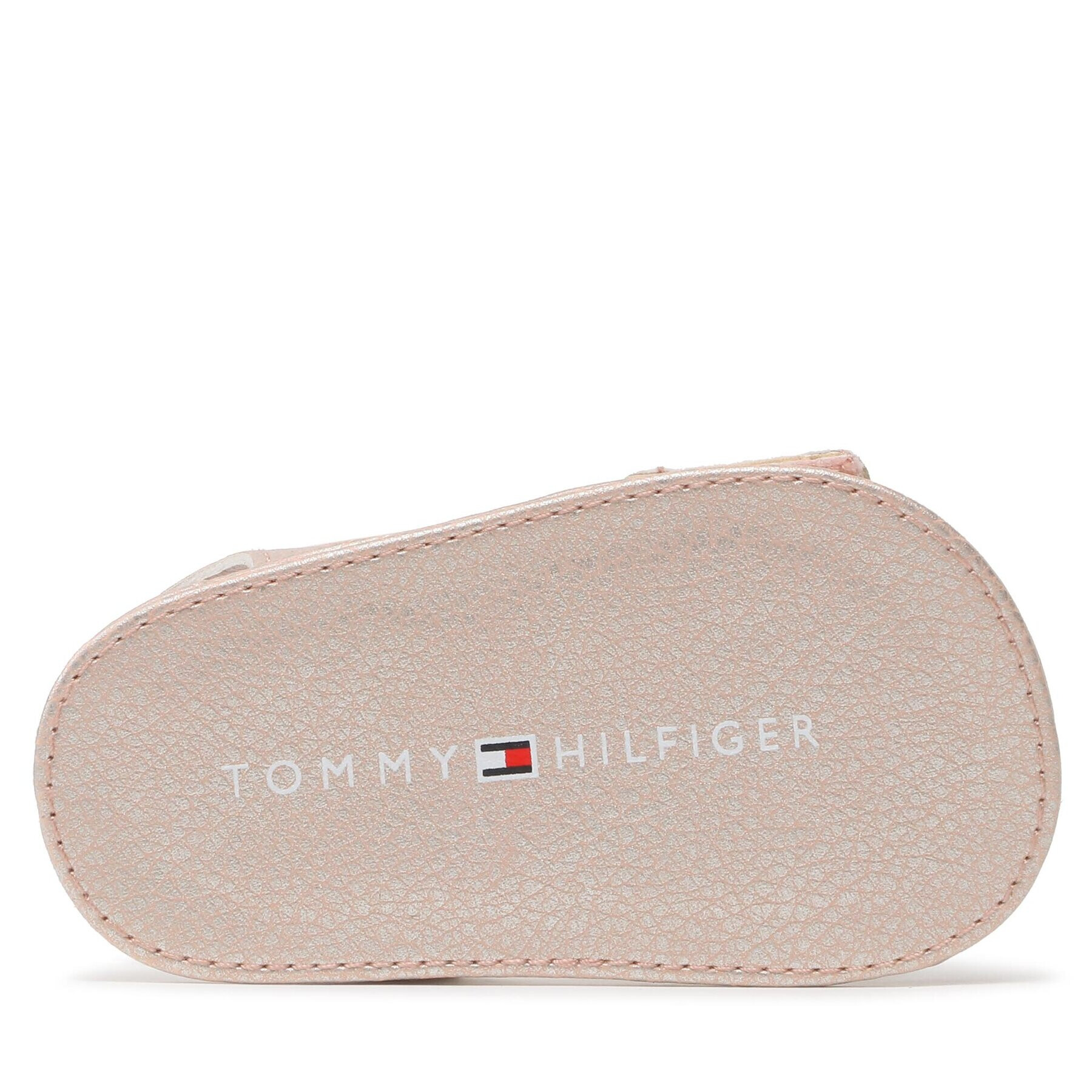 Tommy Hilfiger Sandale Flag Velcro Sandal T0A2-32673-0268 Roz - Pled.ro