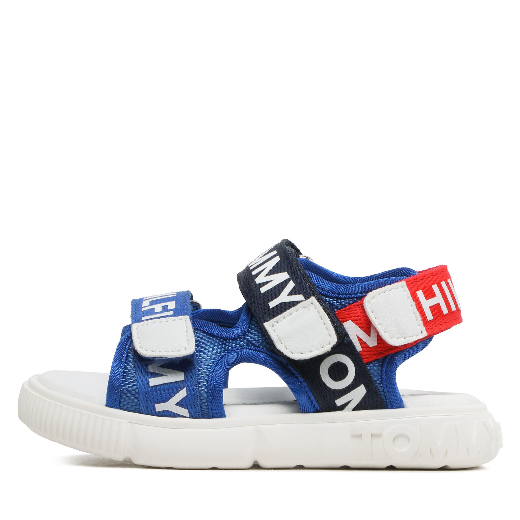 Tommy Hilfiger Sandale Logo Velcro Sandal T1X2-32899-1590 S Albastru - Pled.ro