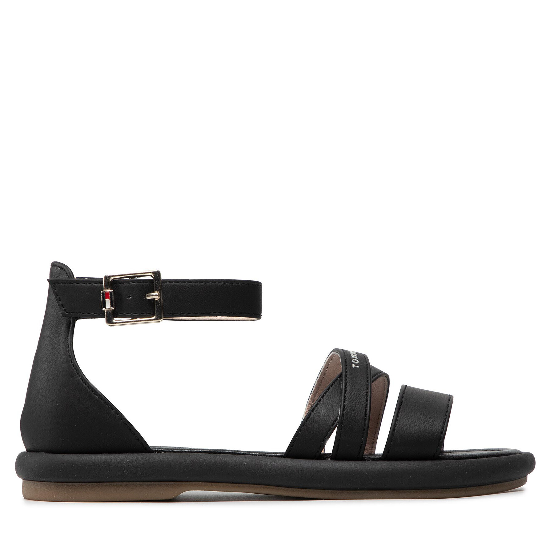 Tommy Hilfiger Sandale Sandal T3A2-32173-0371 S Negru - Pled.ro