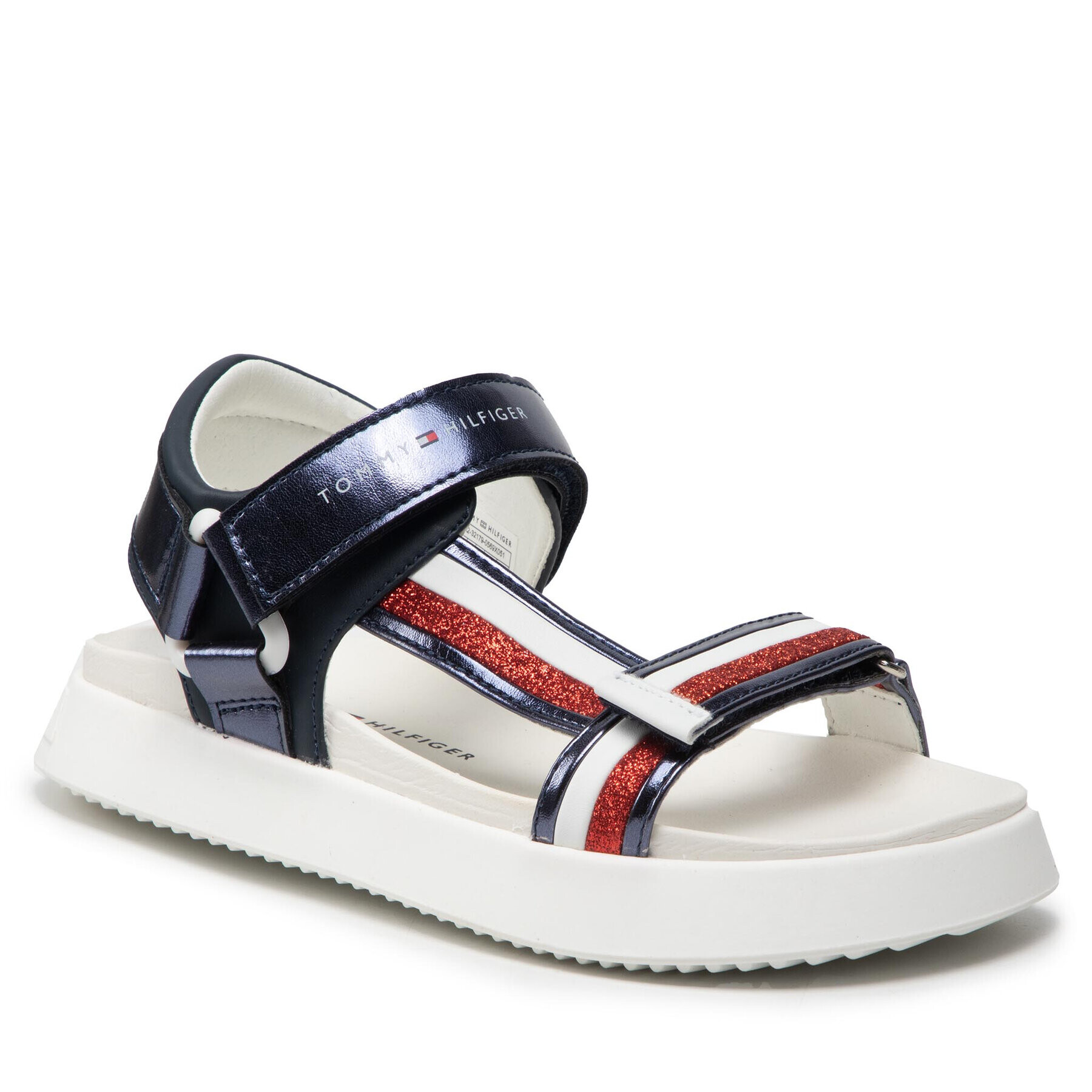 Tommy Hilfiger Sandale T3A2-32179-0569 M Bleumarin - Pled.ro