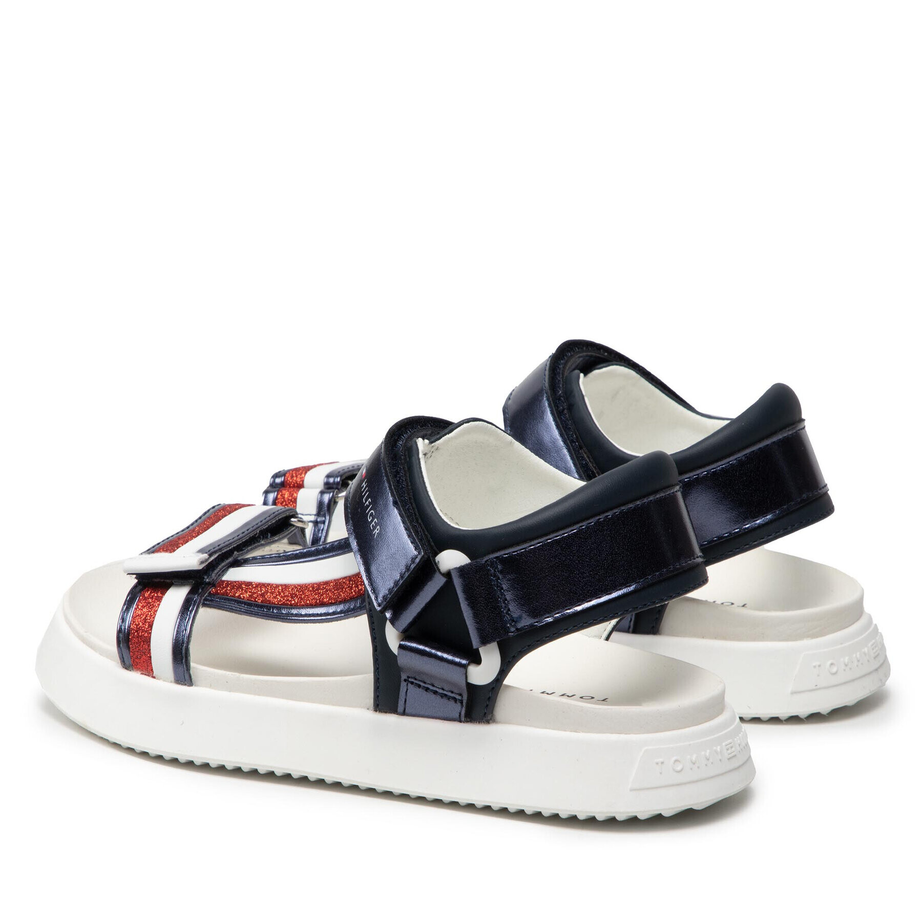 Tommy Hilfiger Sandale T3A2-32179-0569 M Bleumarin - Pled.ro