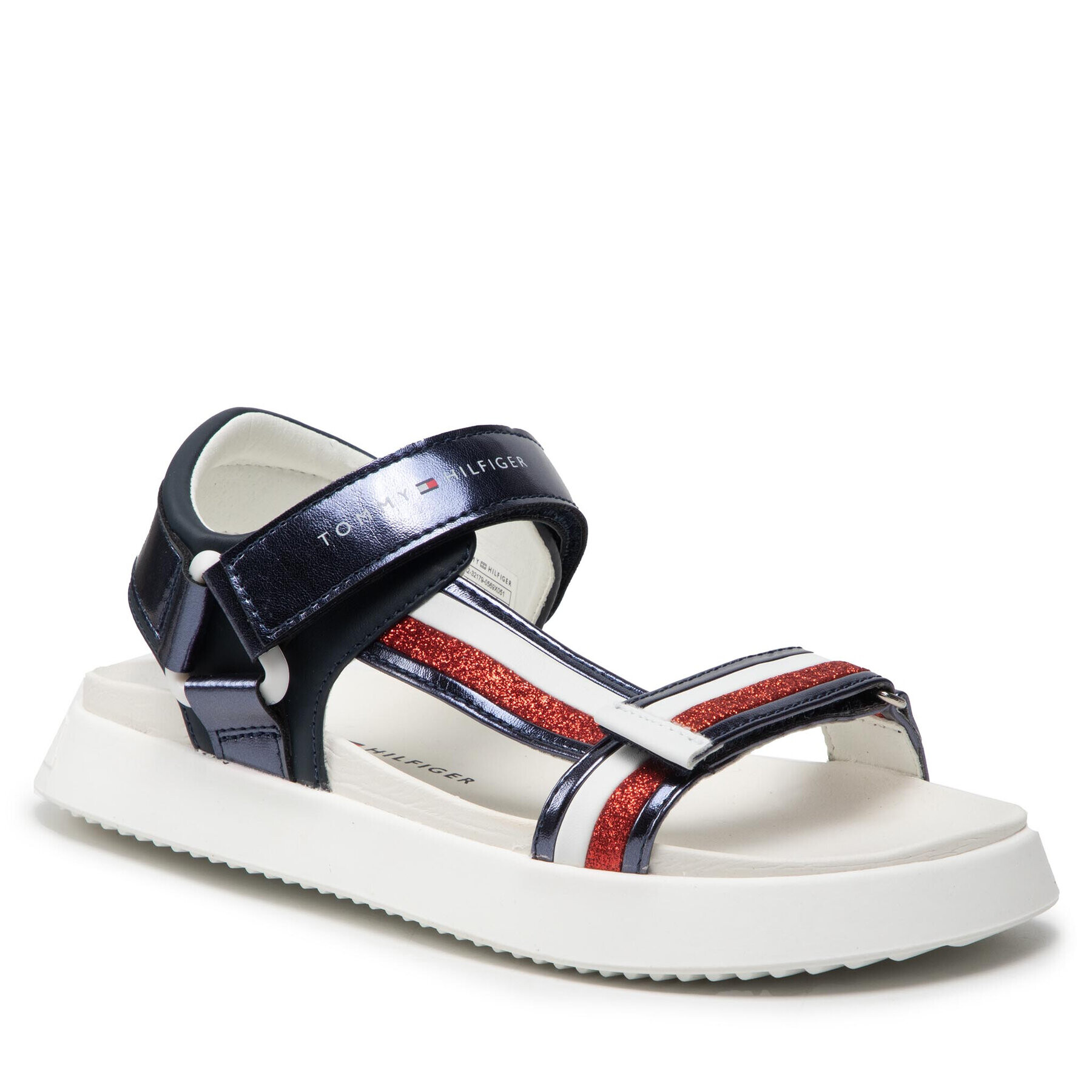 Tommy Hilfiger Sandale T3A2-32179-0569 S Bleumarin - Pled.ro