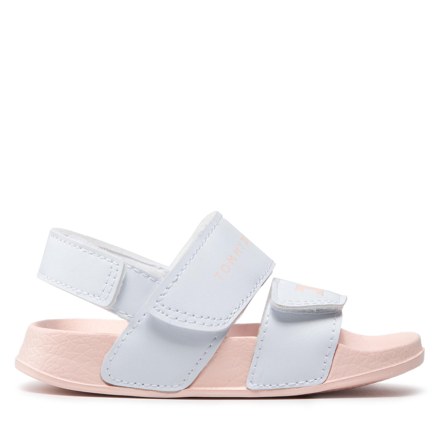 Tommy Hilfiger Sandale Velco Sandal T1A2-32193-0193 Alb - Pled.ro