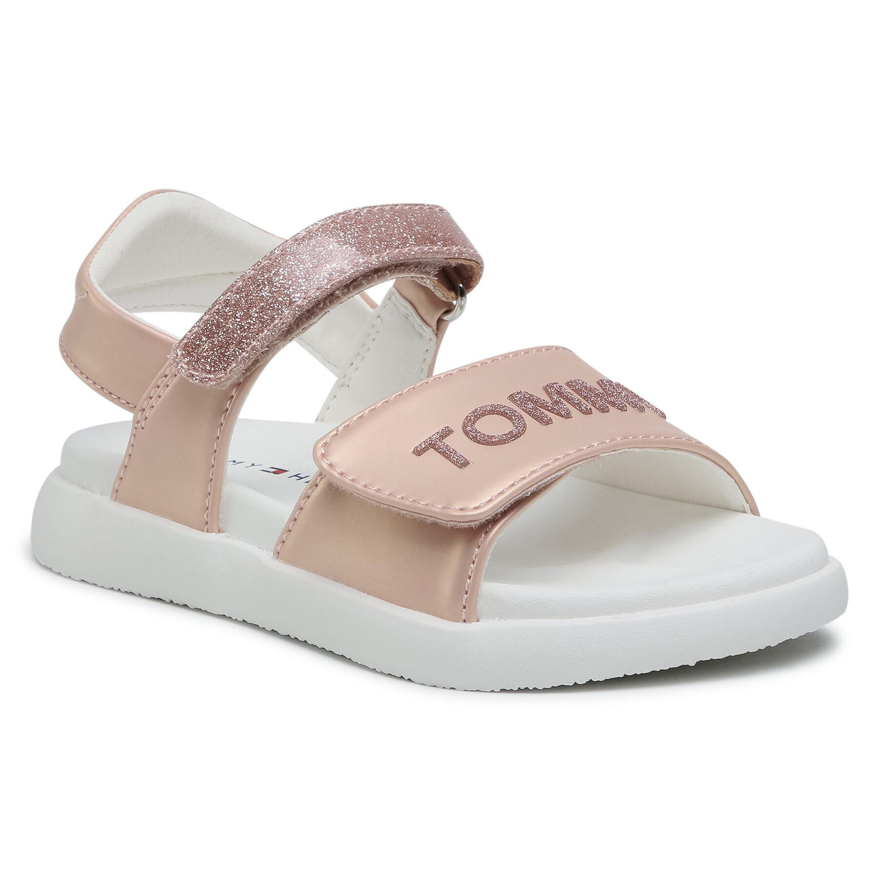 Tommy Hilfiger Sandale Velcro Sandal T1A2-31036-0569 S Bej - Pled.ro