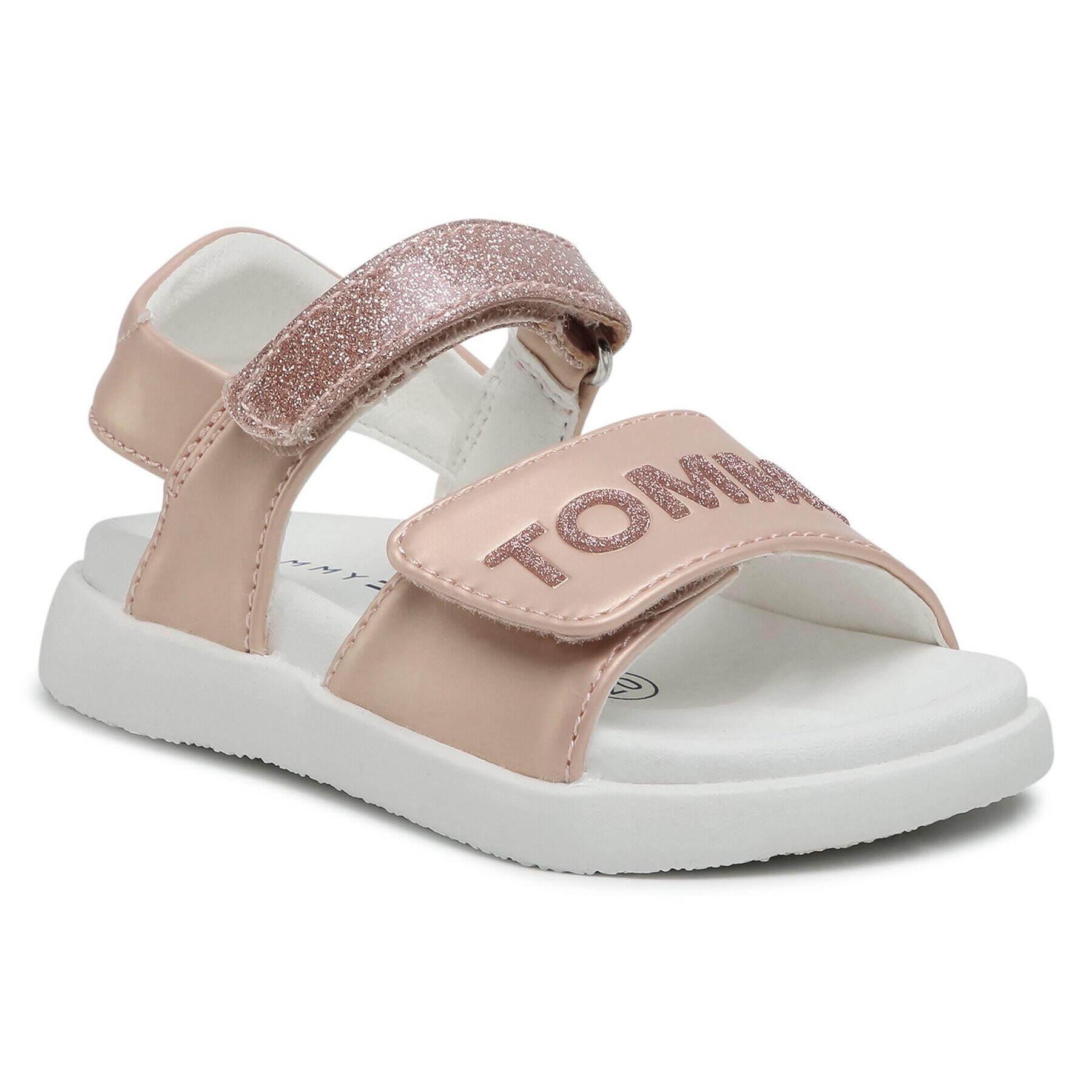 Tommy Hilfiger Sandale Velcro Sandal T1A2-31036-0569 S Bej - Pled.ro