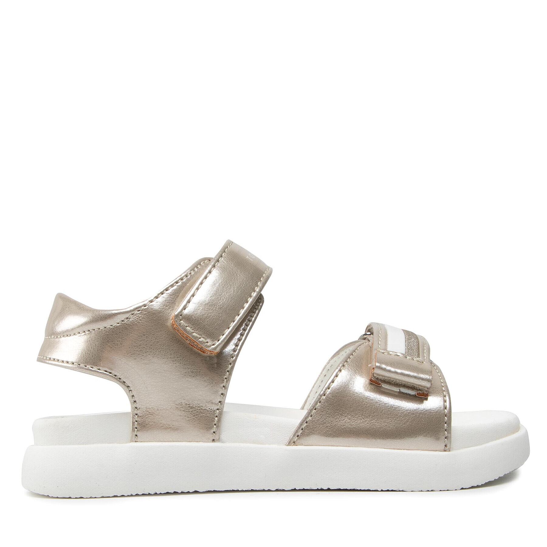 Tommy Hilfiger Sandale Velcro Sandal T1A2-32170-1356 S Auriu - Pled.ro