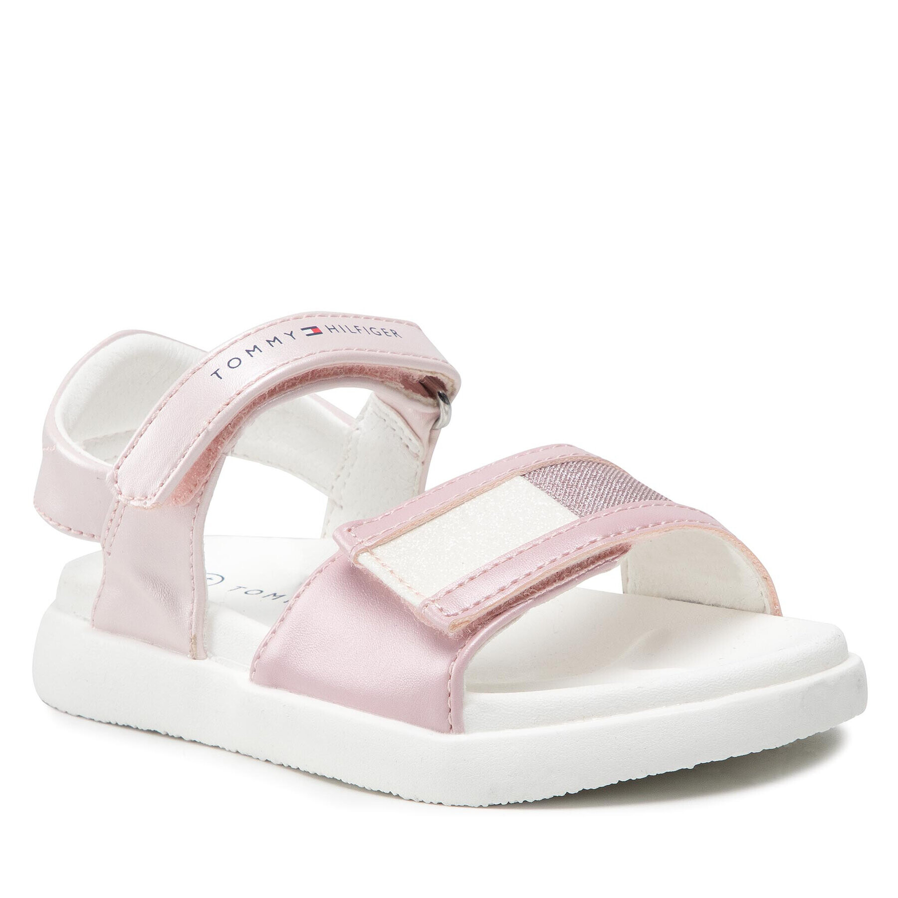 Tommy Hilfiger Sandale Velcro Sandal T1A2-32172-1160 S Roz - Pled.ro