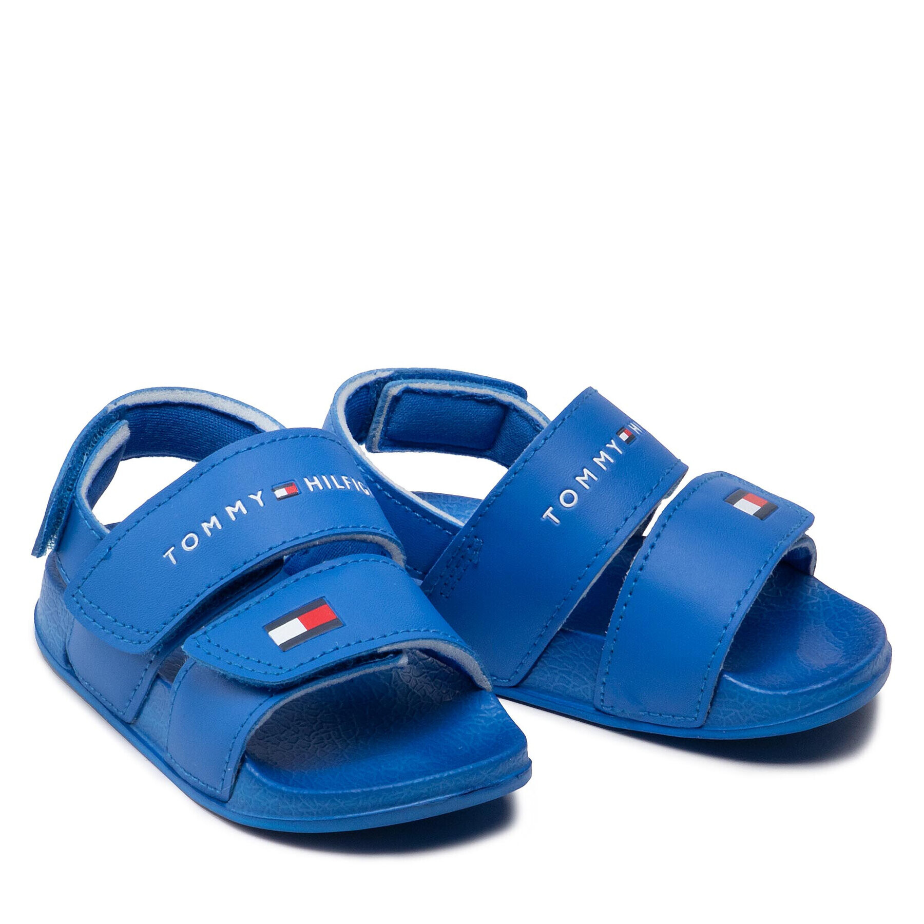 Tommy Hilfiger Sandale Velcro Sandal T1B2-32270-0193 Albastru - Pled.ro