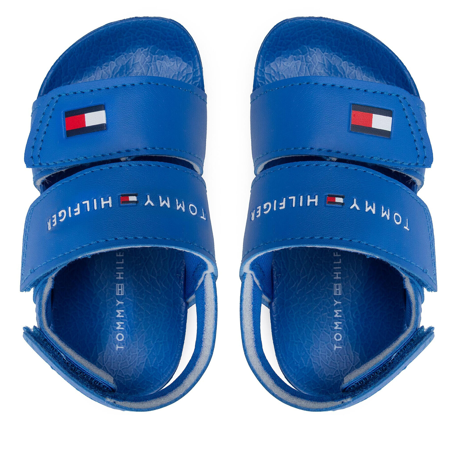 Tommy Hilfiger Sandale Velcro Sandal T1B2-32270-0193 Albastru - Pled.ro