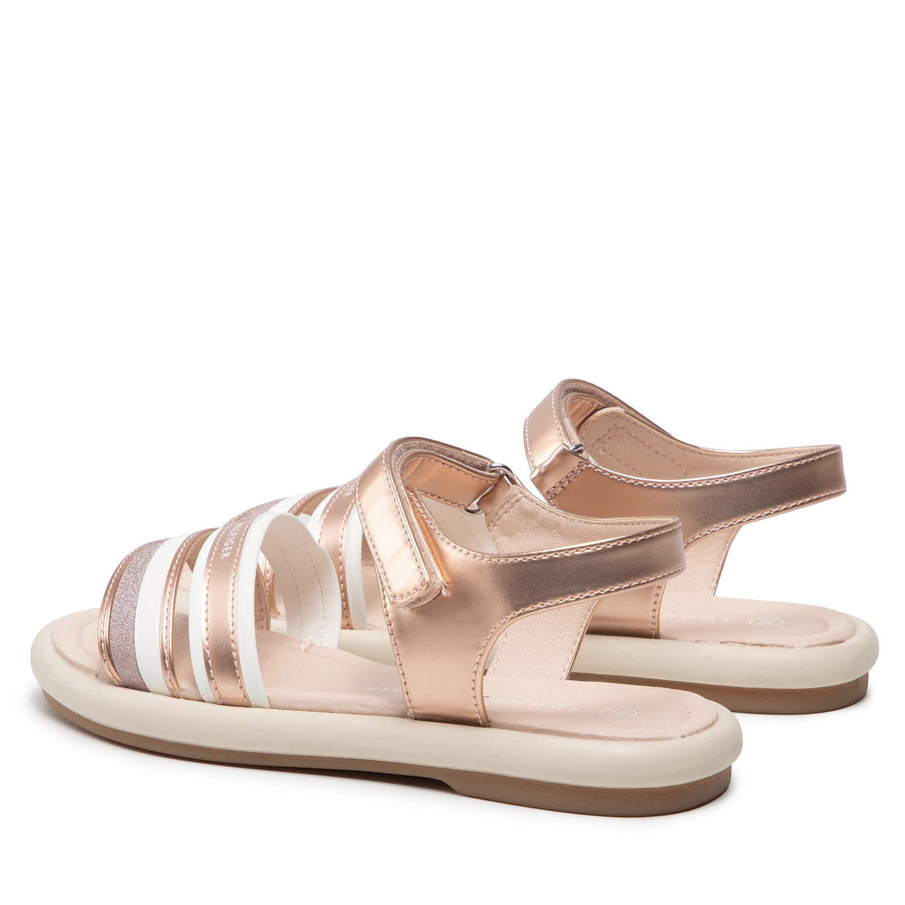 Tommy Hilfiger Sandale Velcro Sandal T3A2-32175-0572 Roz - Pled.ro