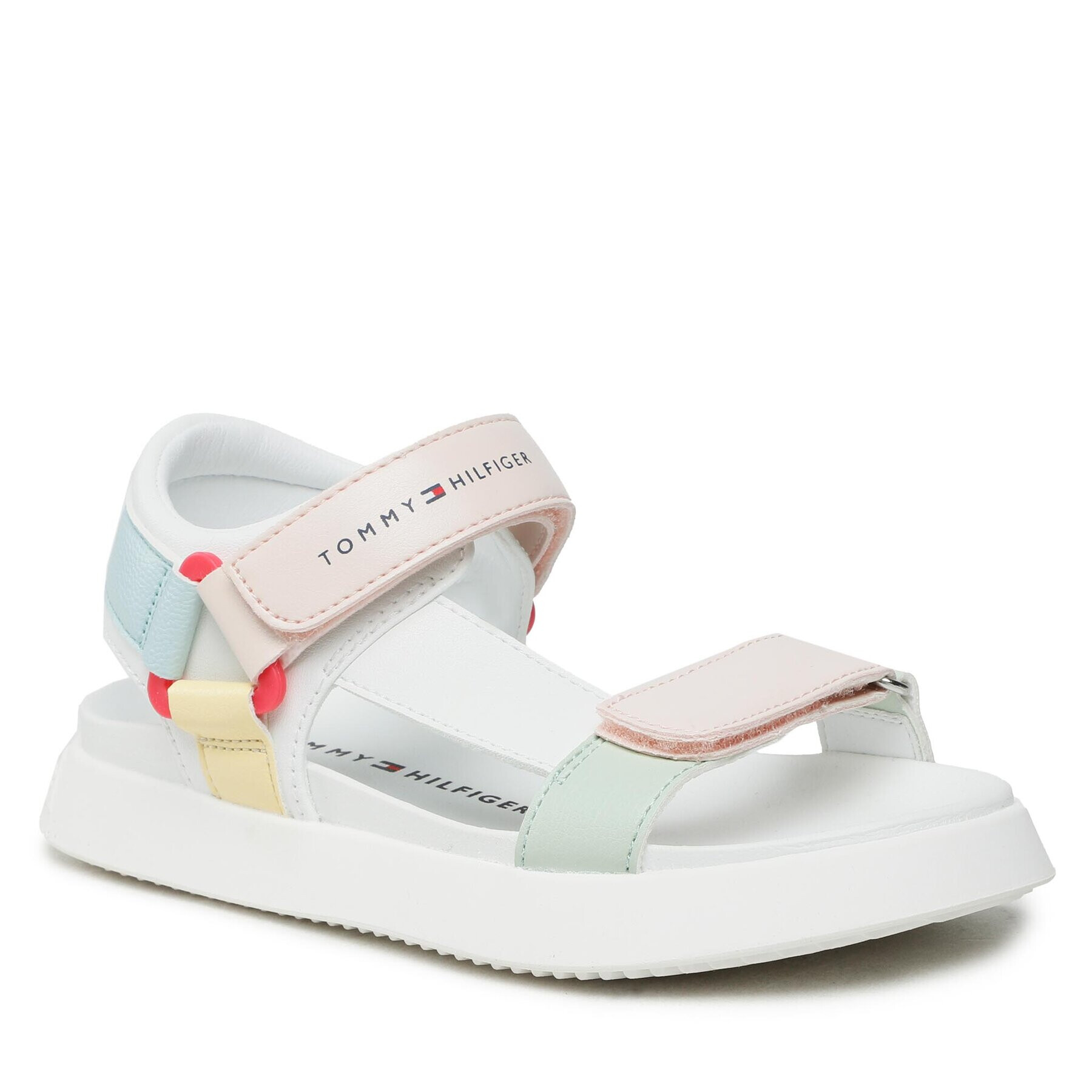 Tommy Hilfiger Sandale Velcro Sandal T3A2-32768-0371 M Colorat - Pled.ro