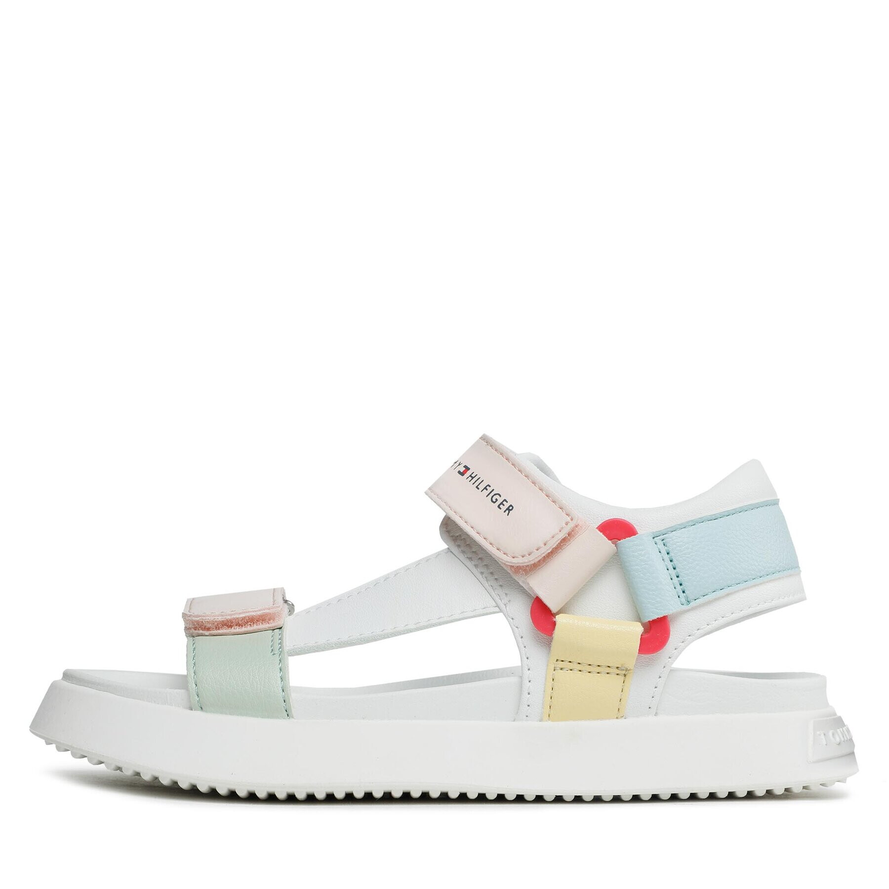 Tommy Hilfiger Sandale Velcro Sandal T3A2-32768-0371 M Colorat - Pled.ro