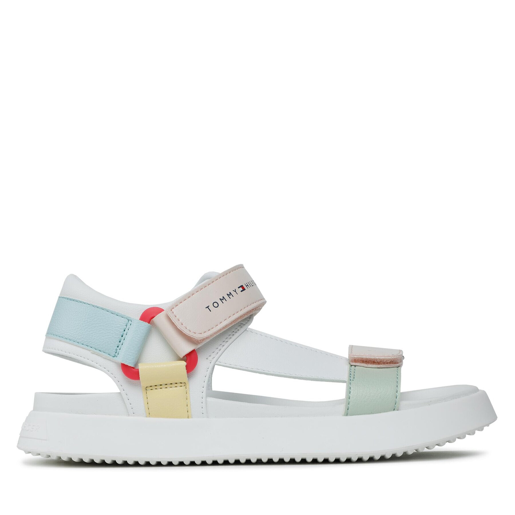 Tommy Hilfiger Sandale Velcro Sandal T3A2-32768-0371 S Colorat - Pled.ro