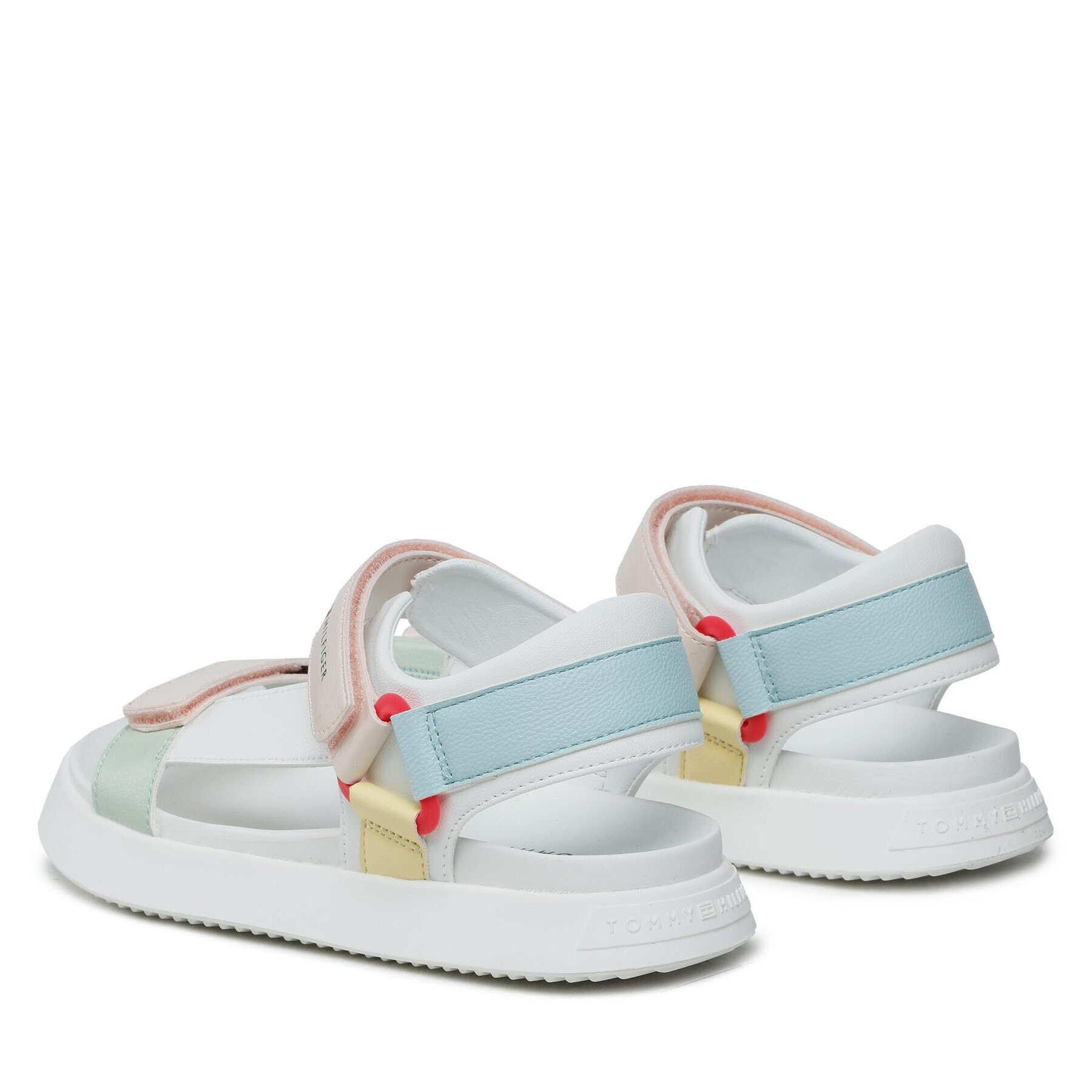 Tommy Hilfiger Sandale Velcro Sandal T3A2-32768-0371 S Colorat - Pled.ro