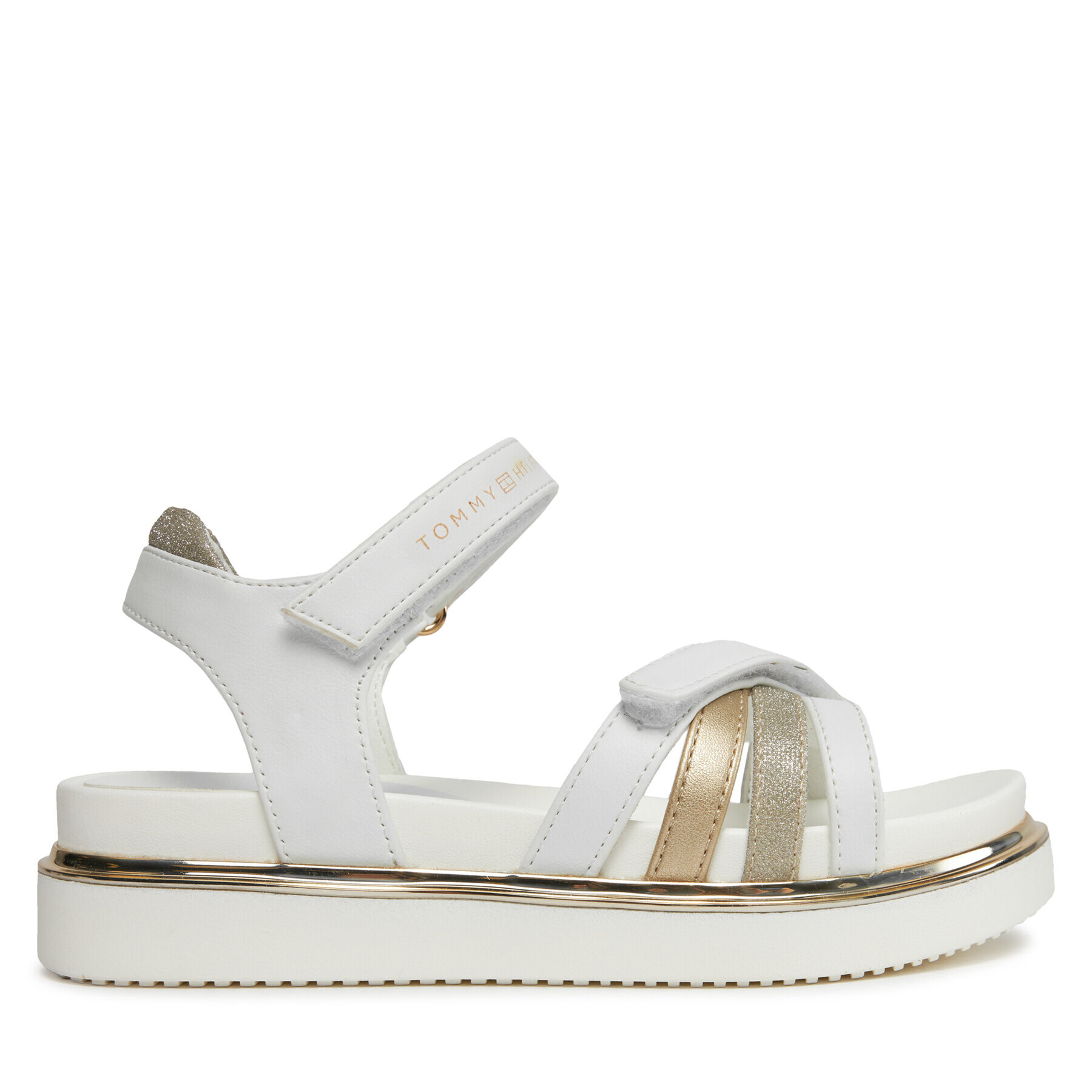 Tommy Hilfiger Sandale Velcro Sandal T3A2-33238-0273 Alb - Pled.ro