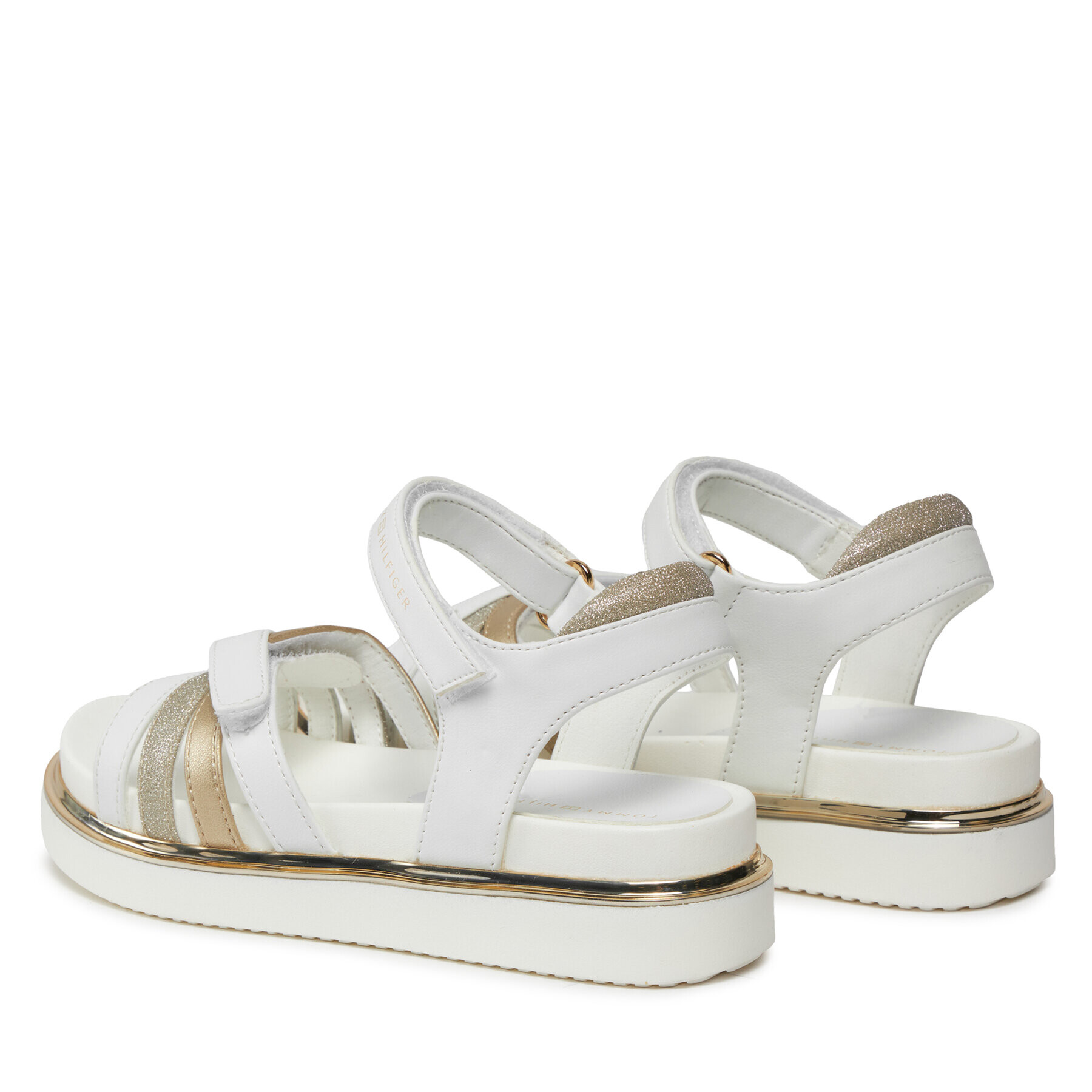 Tommy Hilfiger Sandale Velcro Sandal T3A2-33238-0273 Alb - Pled.ro