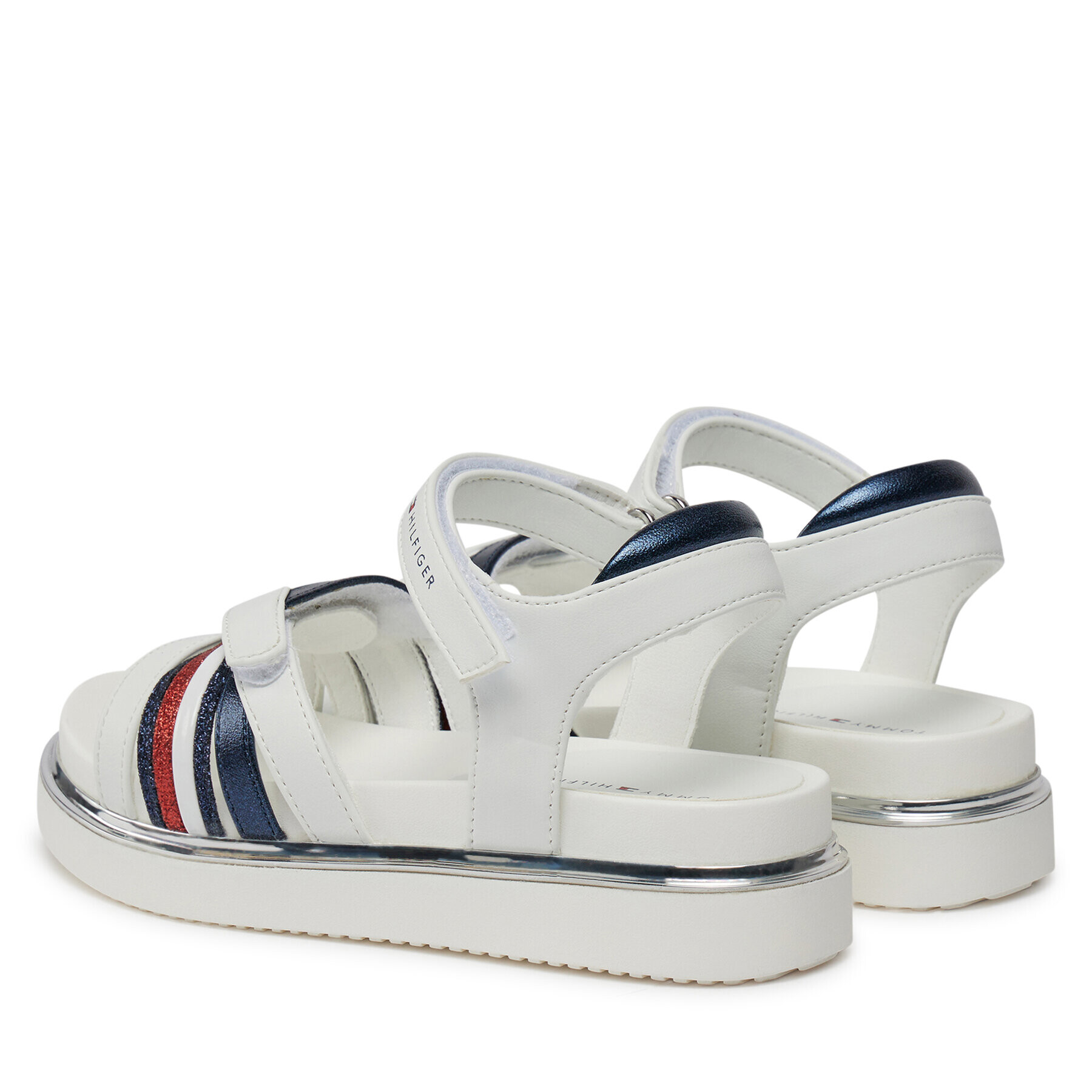 Tommy Hilfiger Sandale Velcro Sandal T3A2-33240-0273 M Alb - Pled.ro