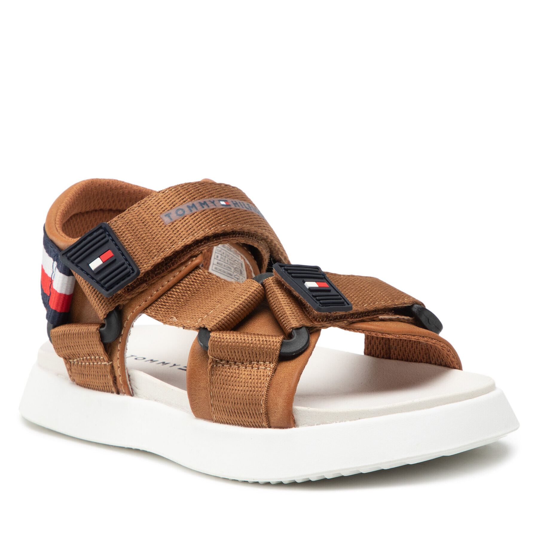 Tommy Hilfiger Sandale Velcro Sandal T3B2-32256-0208 M Maro - Pled.ro