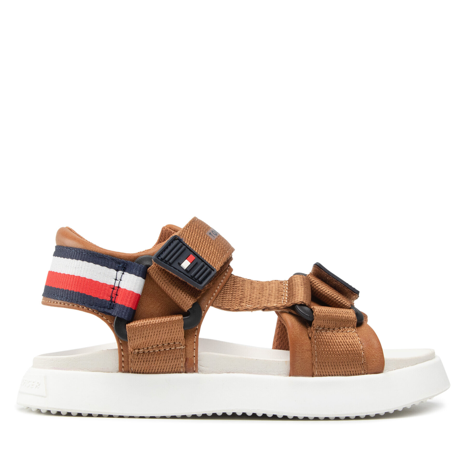 Tommy Hilfiger Sandale Velcro Sandal T3B2-32256-0208 M Maro - Pled.ro