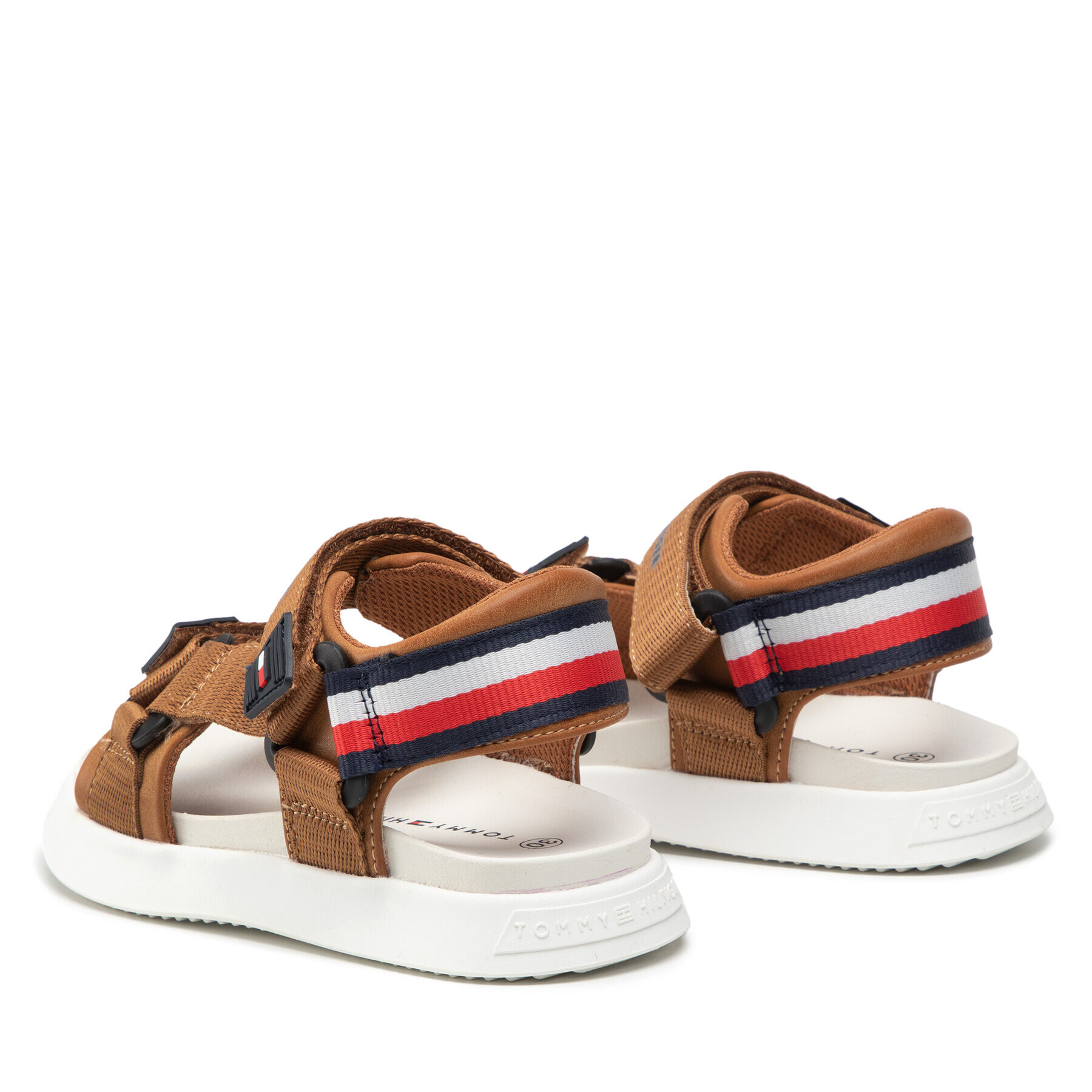 Tommy Hilfiger Sandale Velcro Sandal T3B2-32256-0208 M Maro - Pled.ro