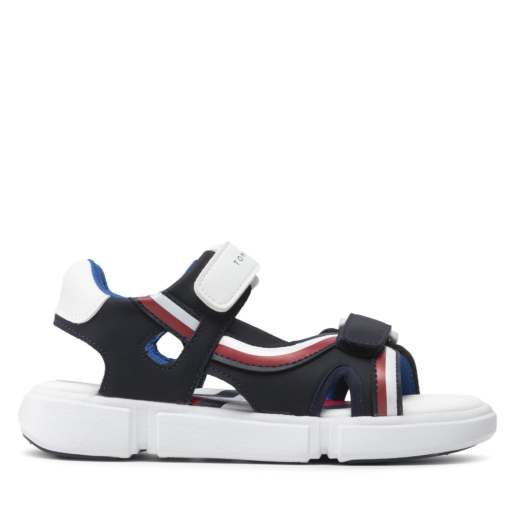 Tommy Hilfiger Sandale Velcro Sandal T3B2-32260-1269 M Bleumarin - Pled.ro