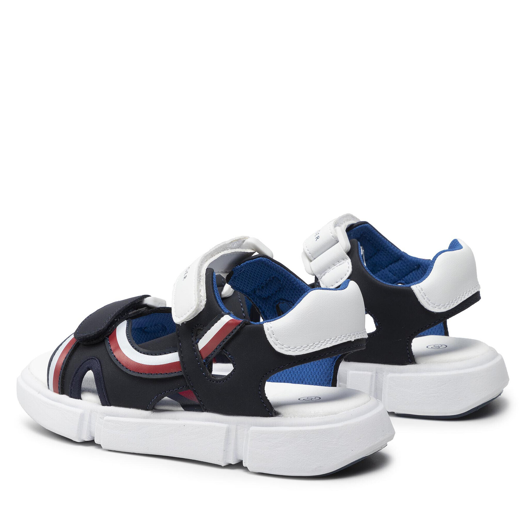 Tommy Hilfiger Sandale Velcro Sandal T3B2-32260-1269 M Bleumarin - Pled.ro