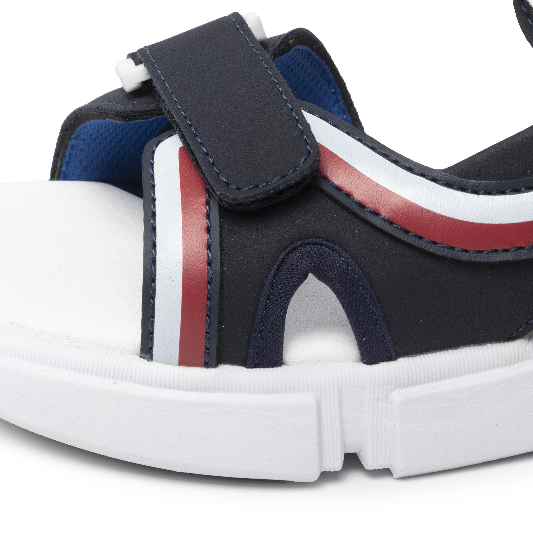 Tommy Hilfiger Sandale Velcro Sandal T3B2-32260-1269 M Bleumarin - Pled.ro