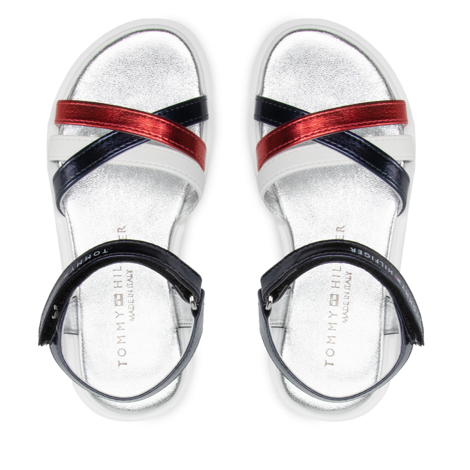 Tommy Hilfiger Sandale Velcro Sandal T4A2-32184-0371 M Colorat - Pled.ro