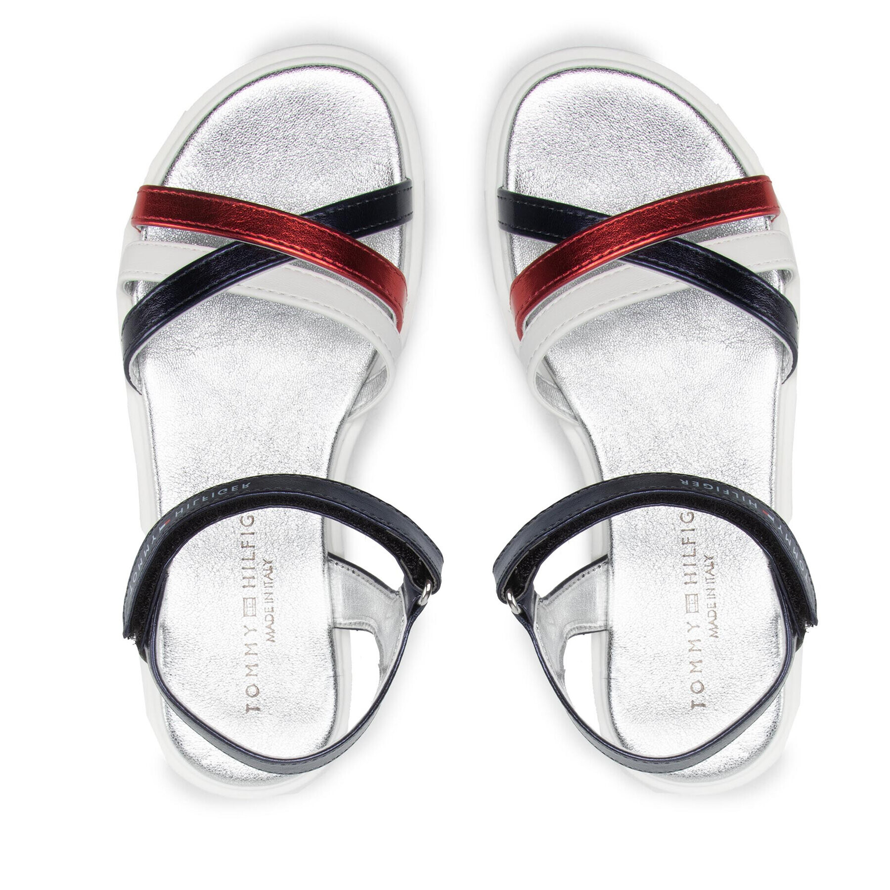 Tommy Hilfiger Sandale Velcro Sandal T4A2-32184-0371 S Bleumarin - Pled.ro