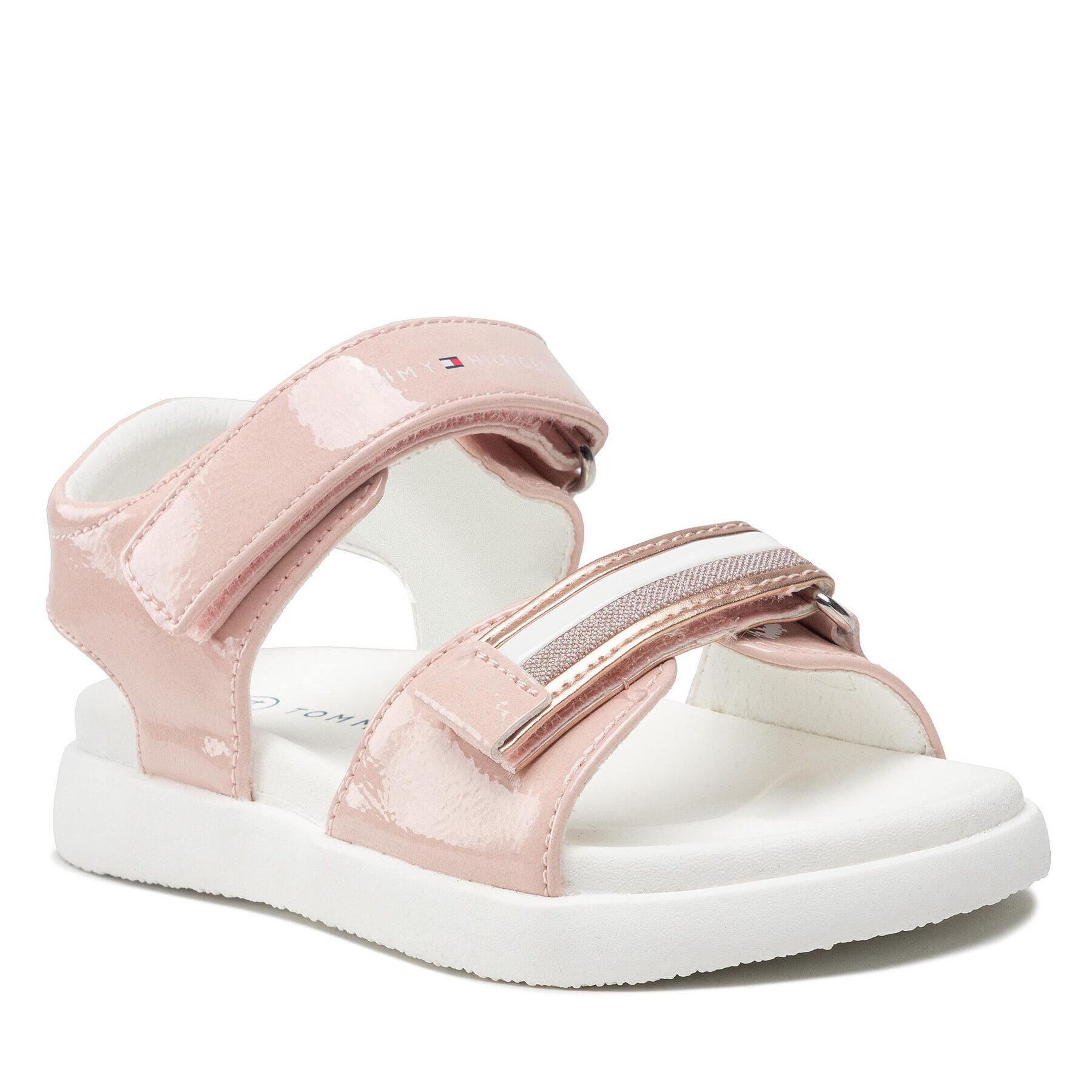 Tommy Hilfiger Sandale Velcro SandalT1A2-32169-0710 S Roz - Pled.ro